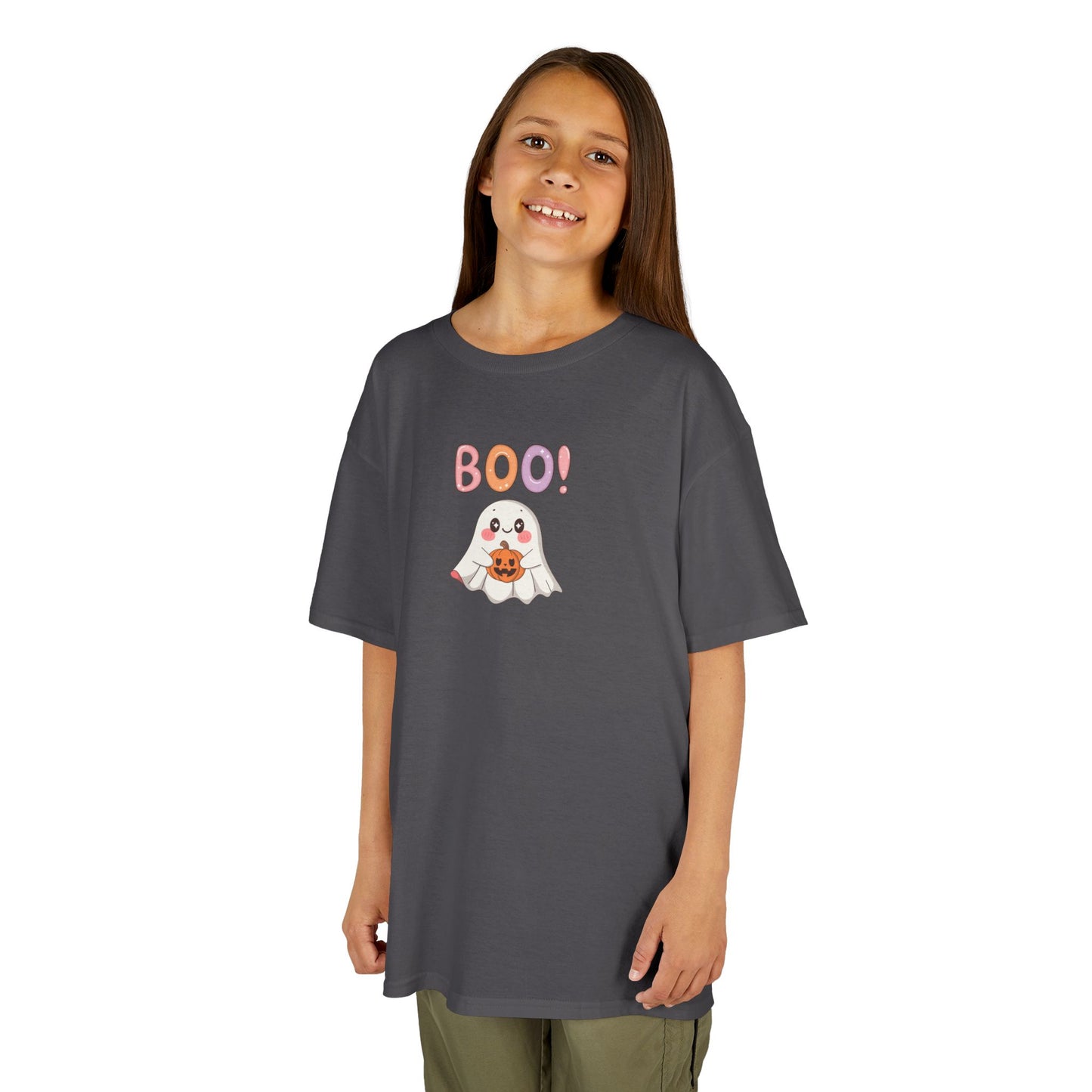 BOO Ghost Kids Halloween T-Shirt