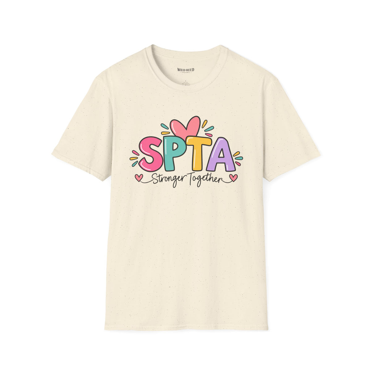 SPTA Stronger Together Graphic Tee | School Support Staff Shirt