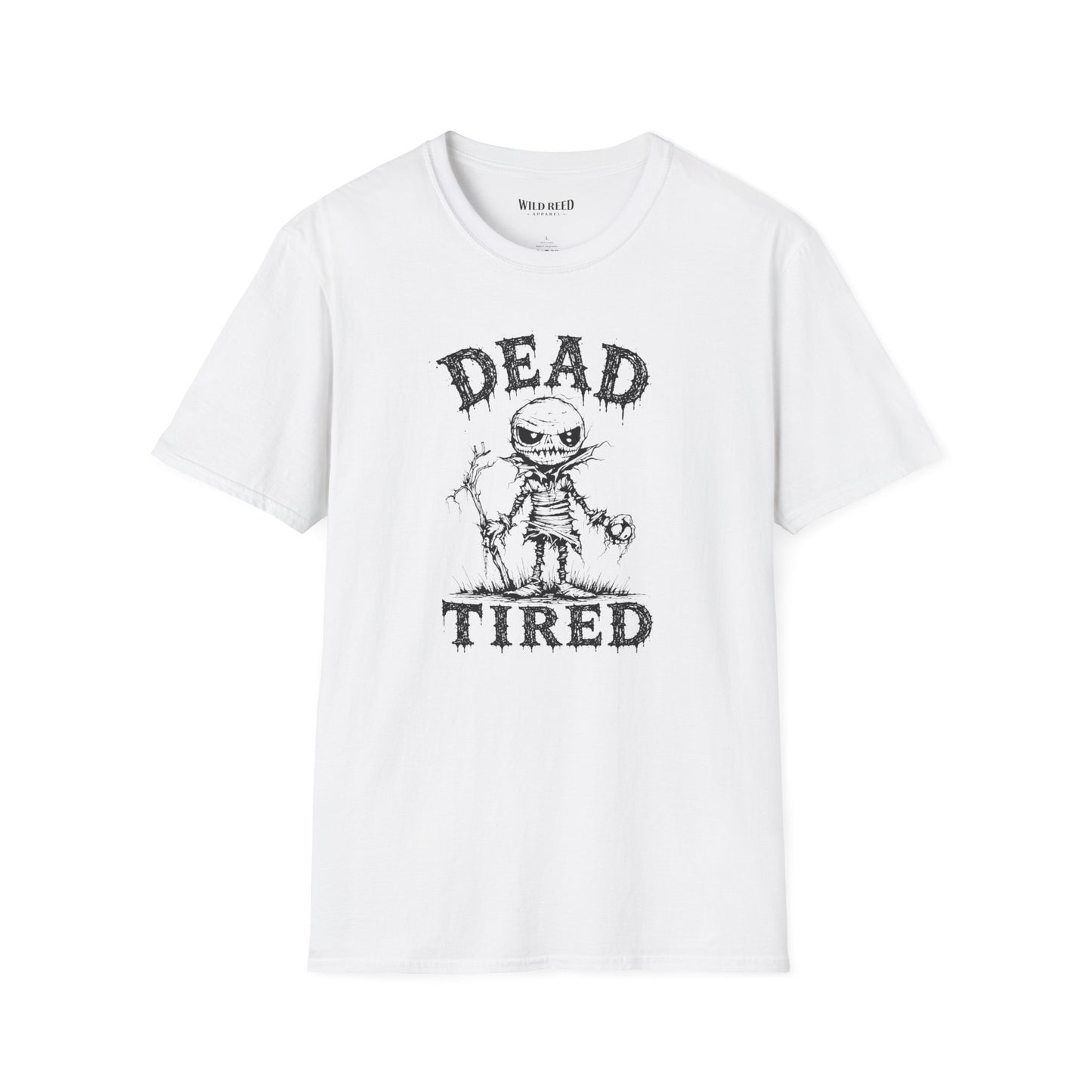 Dead Tired Scarecrow Halloween T-Shirt