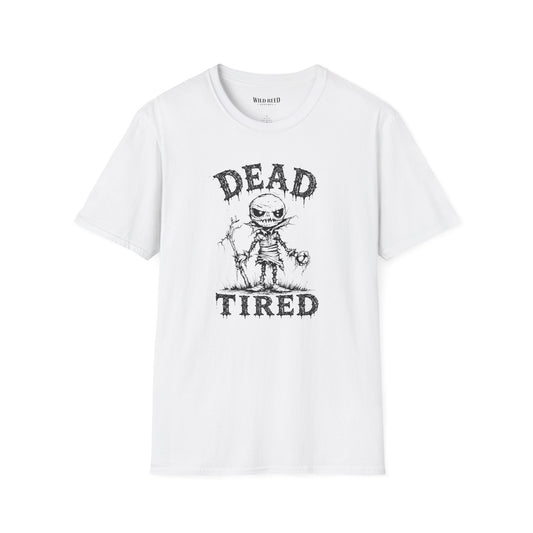 Dead Tired Scarecrow Halloween T-Shirt