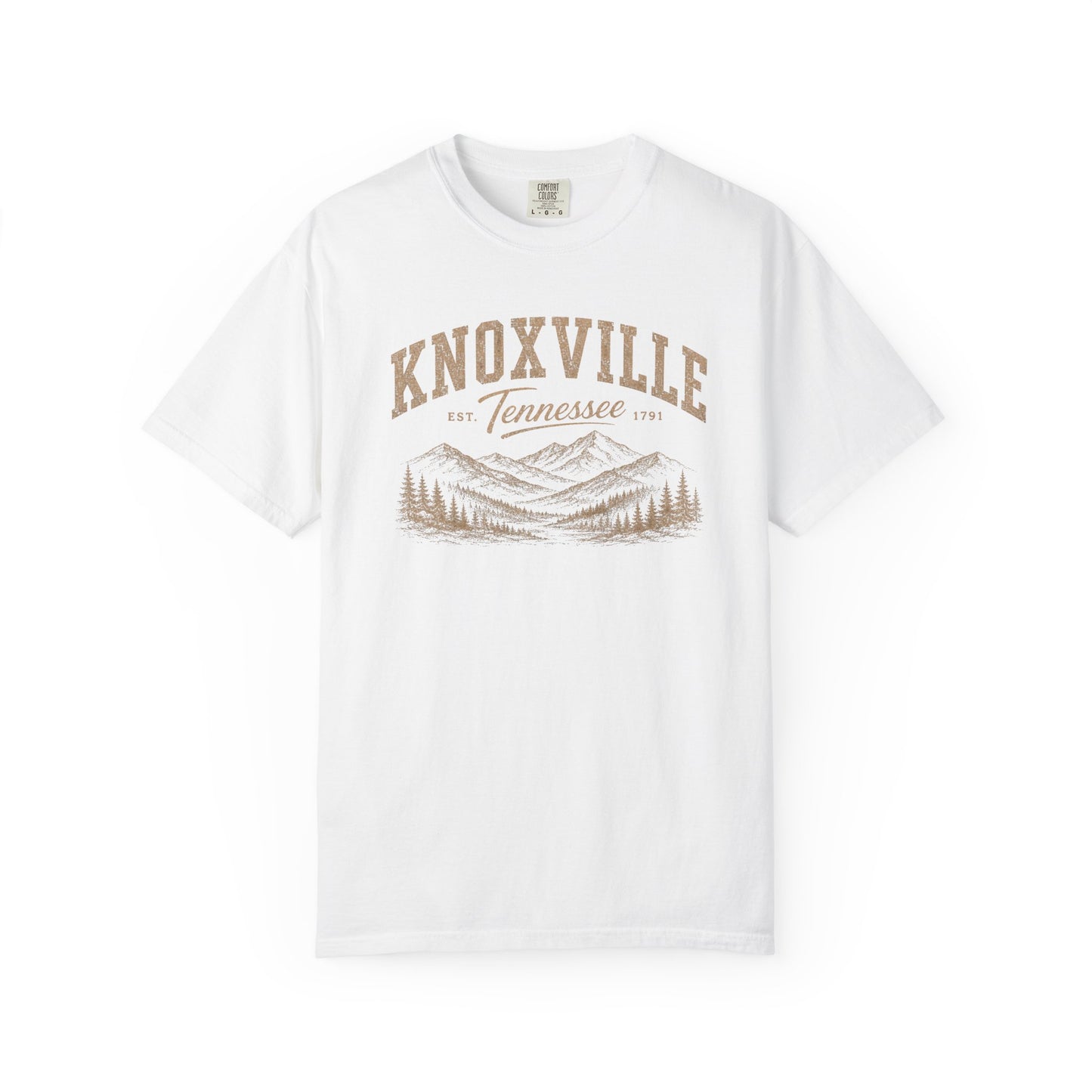 Knoxville Tennessee Smoky Mountains Vintage Graphic Tee