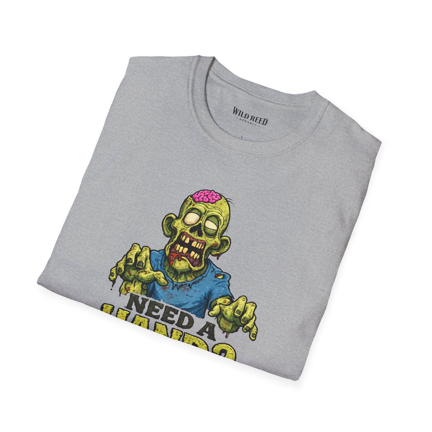 Need a Hand? Funny Zombie Graphic Tee