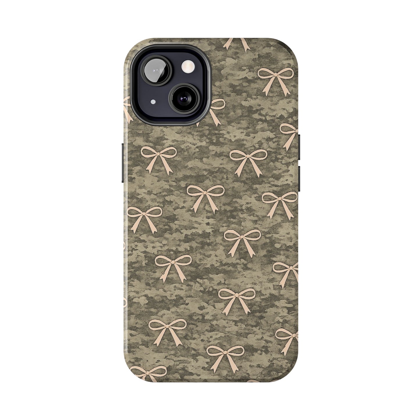 Camo Pink Bow Phone Case – Cute Western Aesthetic