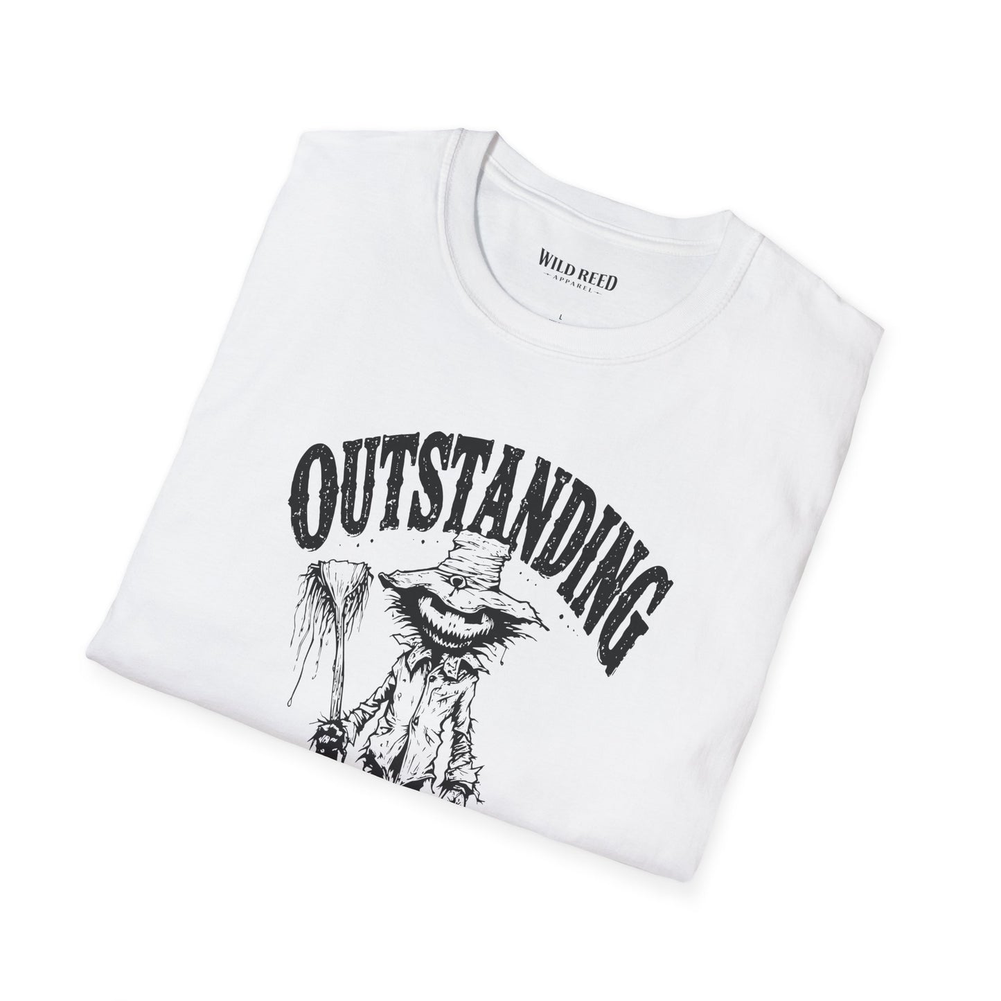 Outstanding in My Field Scarecrow Halloween T-Shirt
