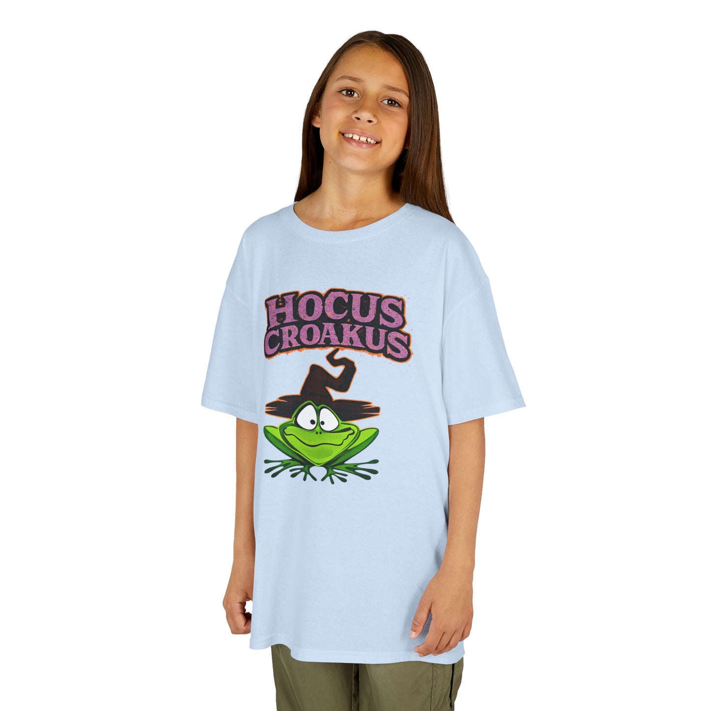 Hocus Croakus Frog Kids Halloween T-Shirt