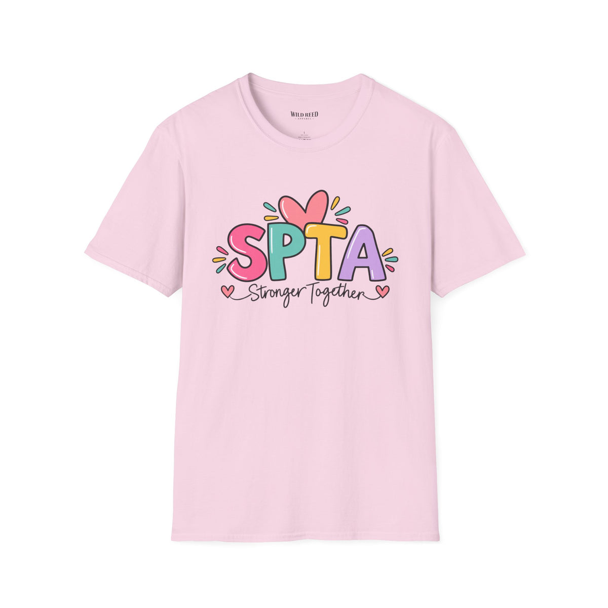 SPTA Stronger Together Graphic Tee | School Support Staff Shirt