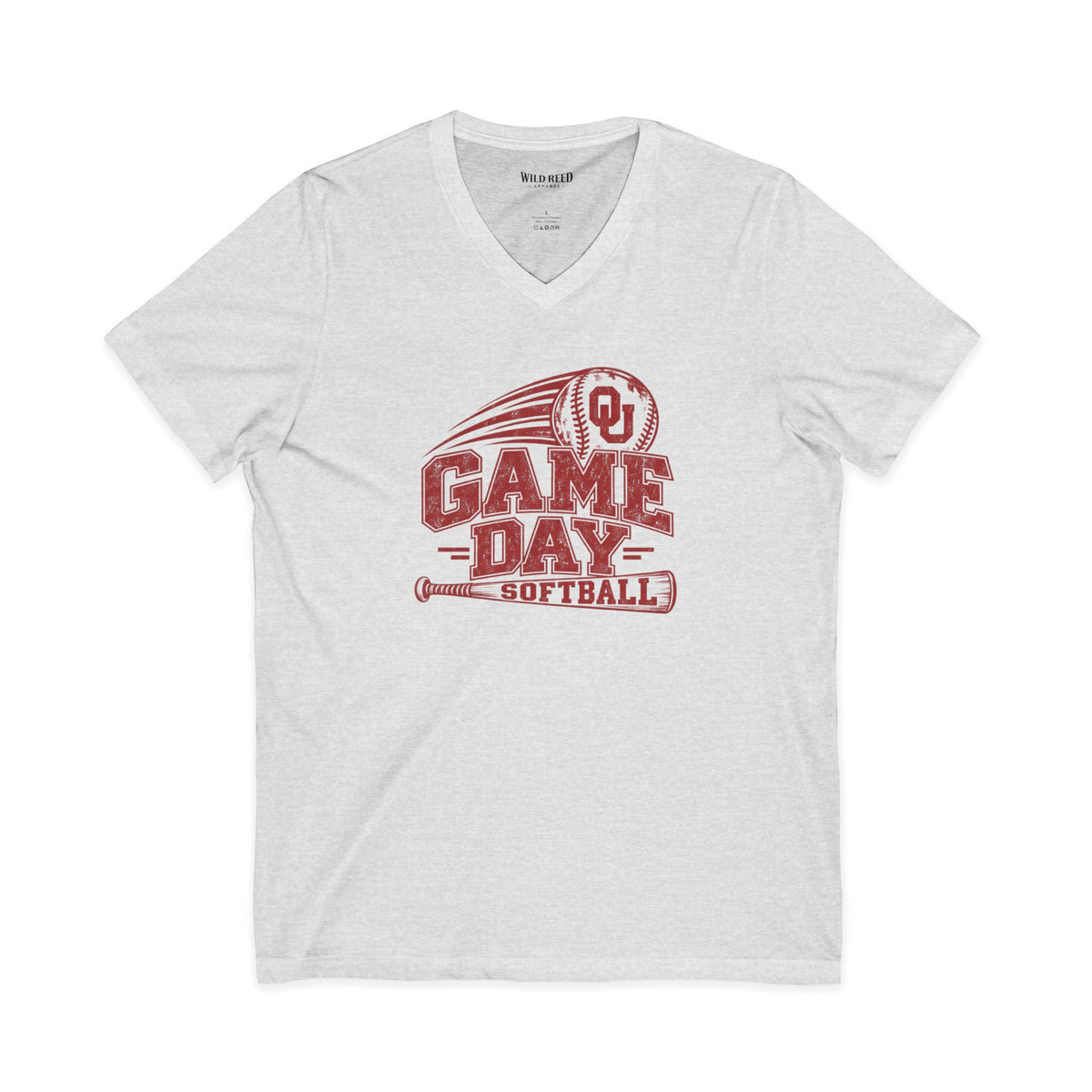OU Softball Game Day V-Neck Tee
