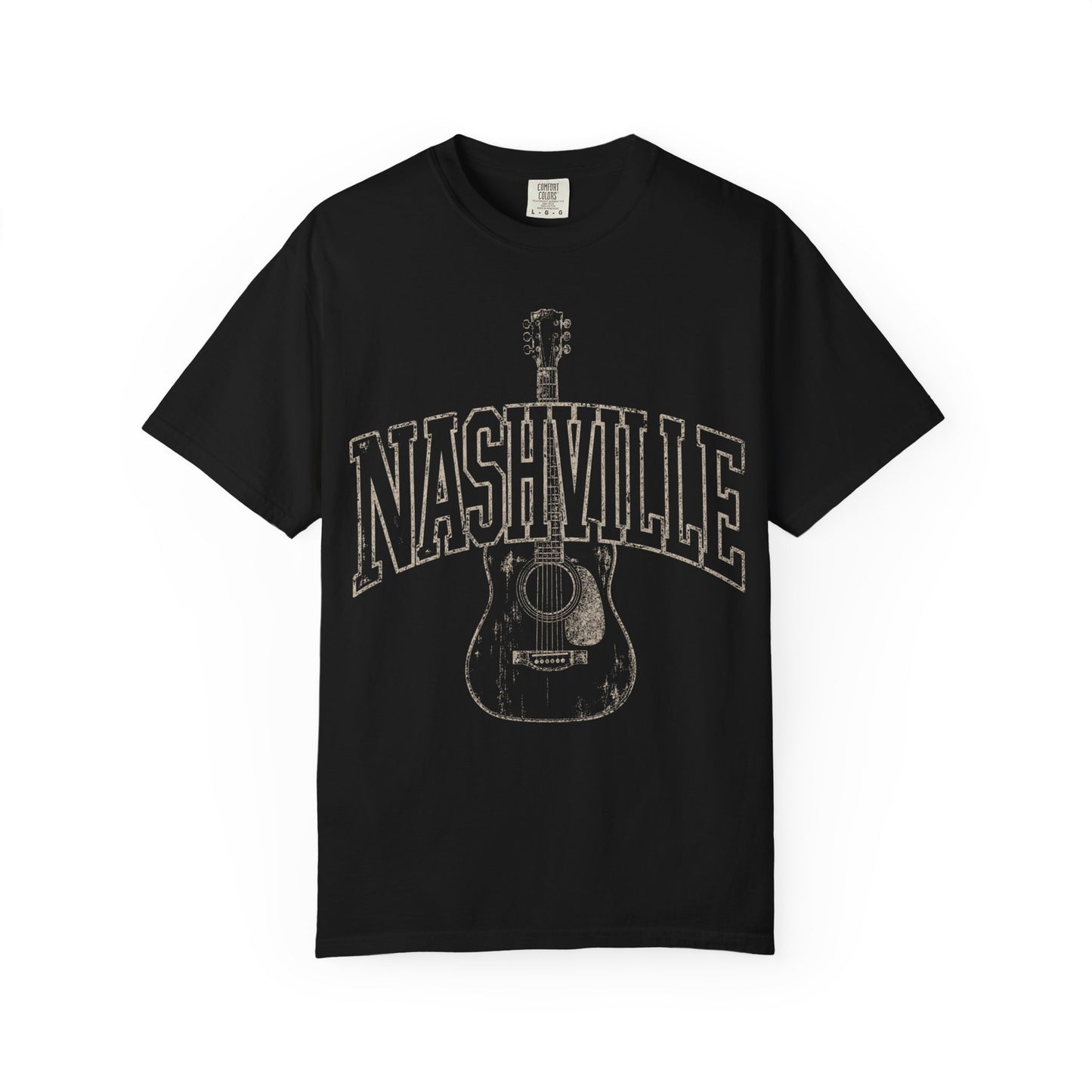 Nashville Vintage Graphic Tee | Country Concert Comfort Colors Shirt