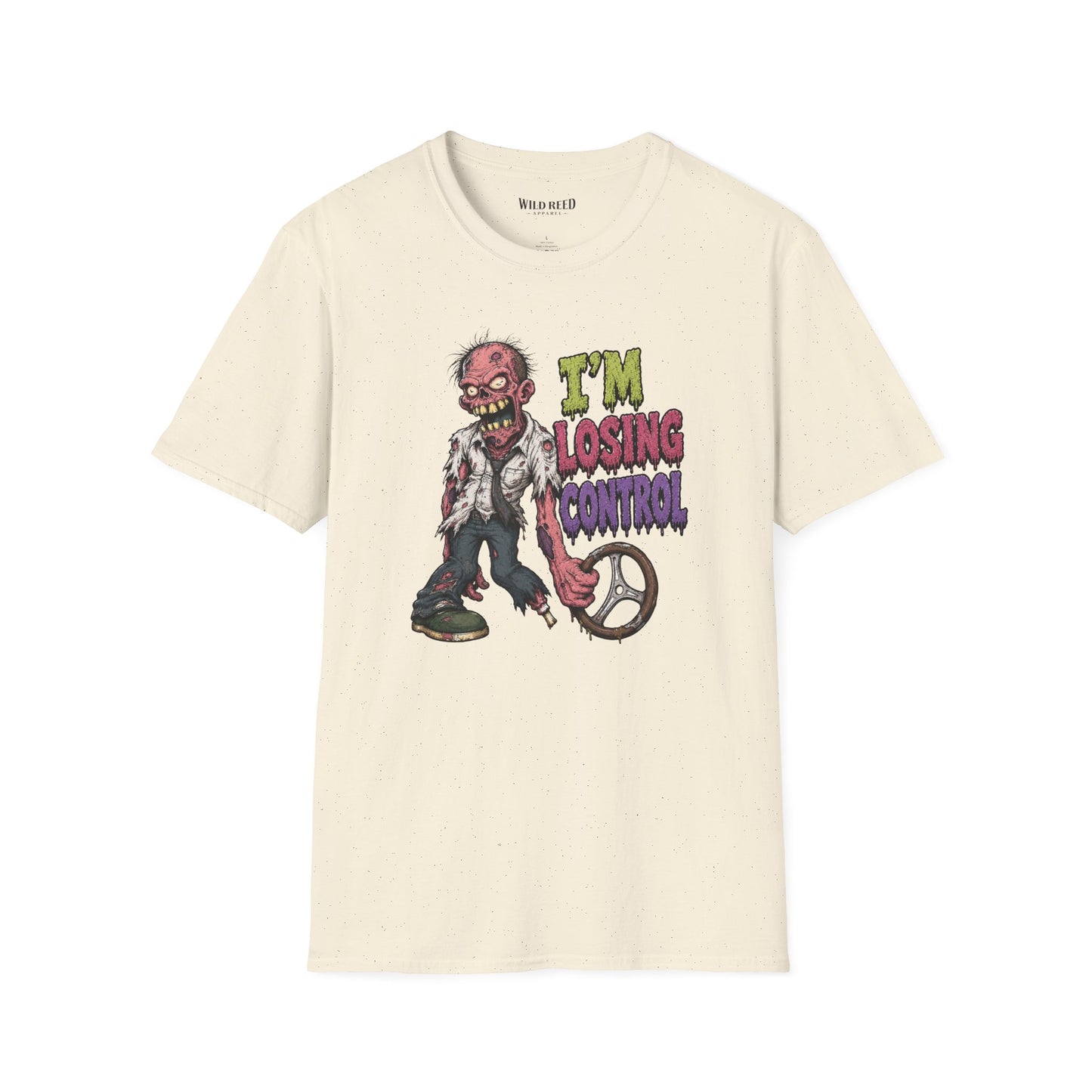 I’m Losing Control Funny Zombie Graphic Tee