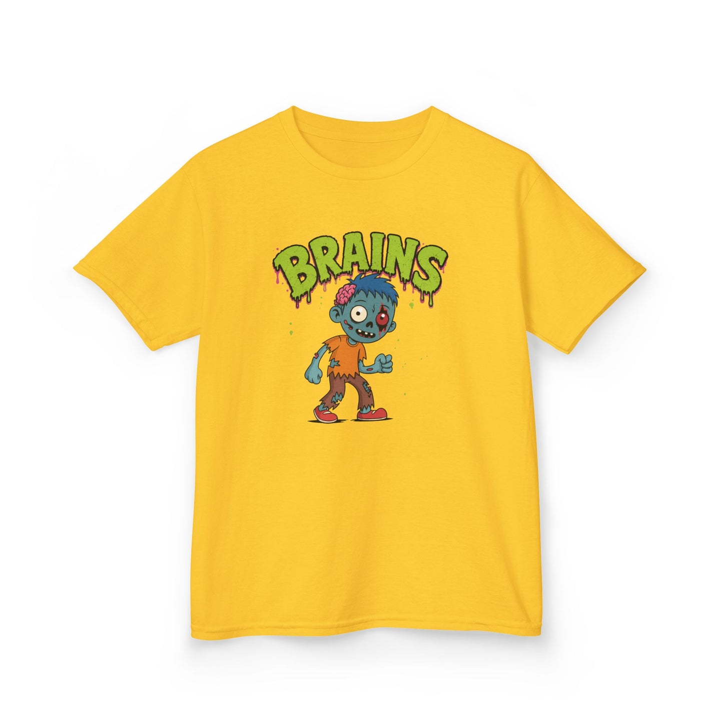 Brains Zombie Kids Halloween T-Shirt