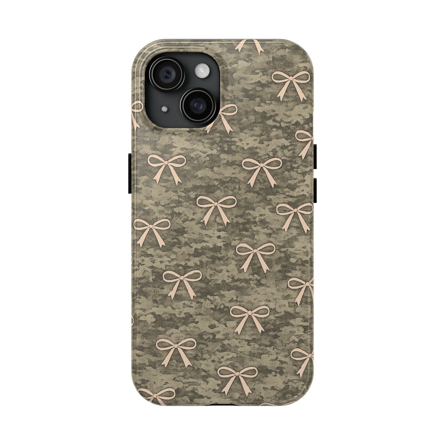 Camo Pink Bow Phone Case – Cute Western Aesthetic