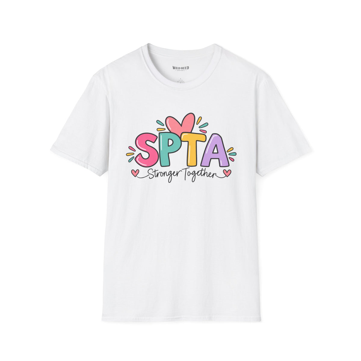 SPTA Stronger Together Graphic Tee | School Support Staff Shirt