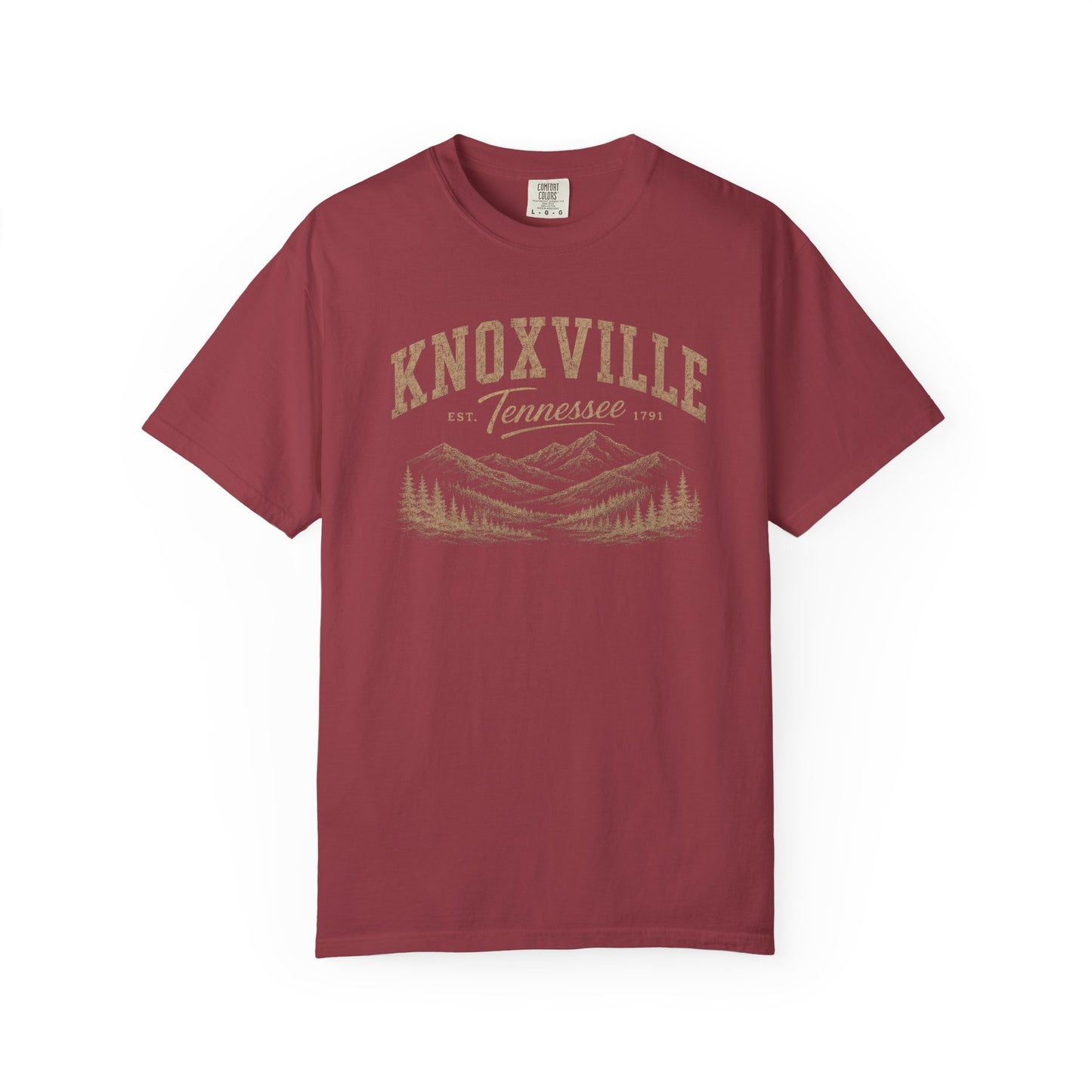 Knoxville Tennessee Smoky Mountains Vintage Graphic Tee
