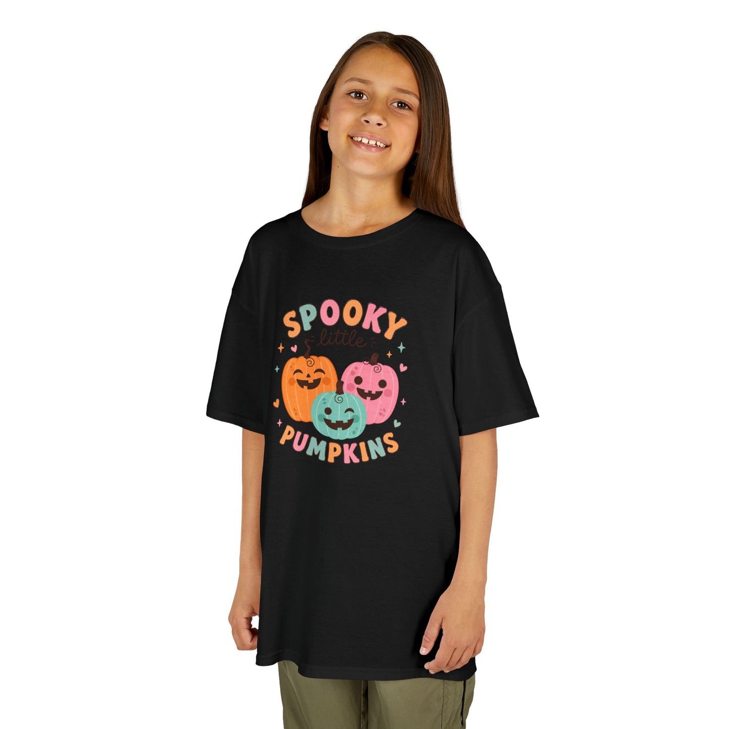 Spooky Pumpkins Kids Youth Halloween T-Shirt