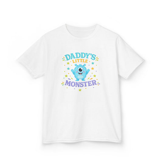 Daddy’s Little Monster Kids Youth Halloween T-Shirt