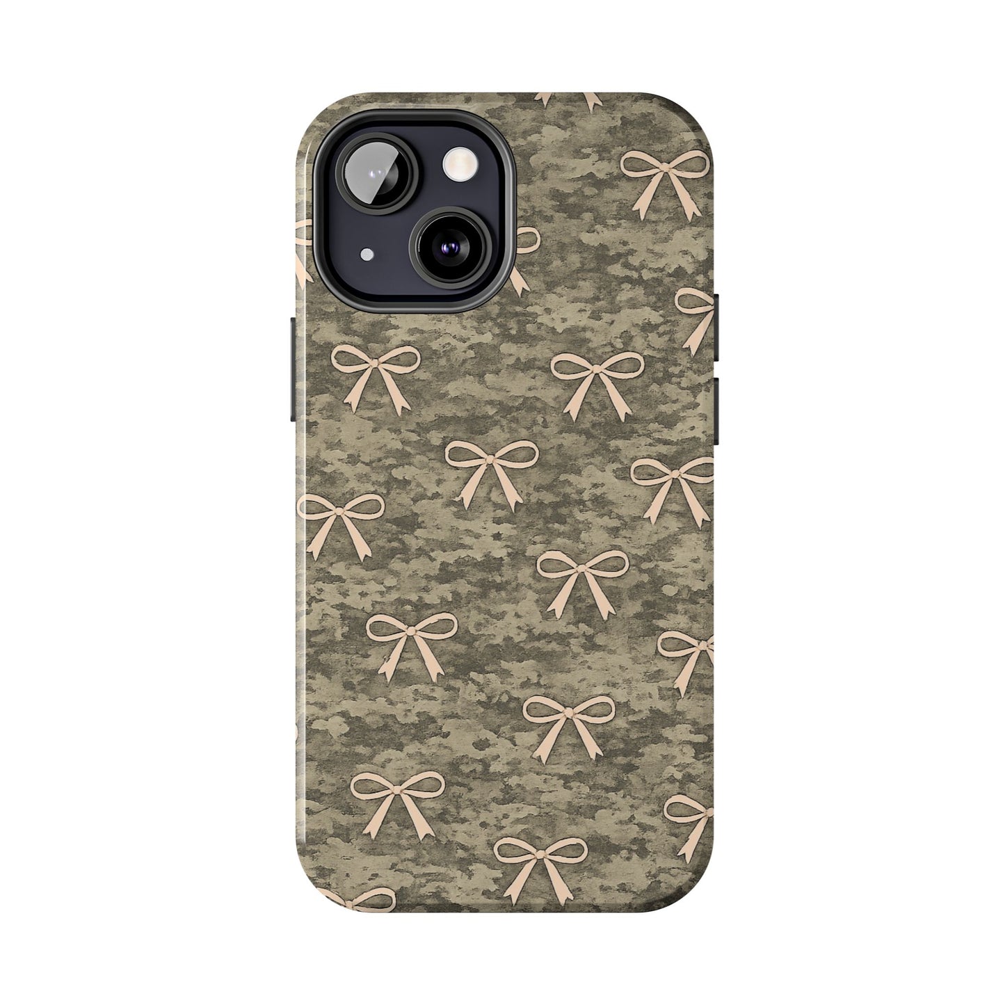 Camo Pink Bow Phone Case – Cute Western Aesthetic