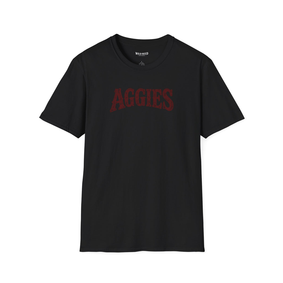 Aggies Vintage Collegiate Graphic Tee | Maroon Game Day Shirt