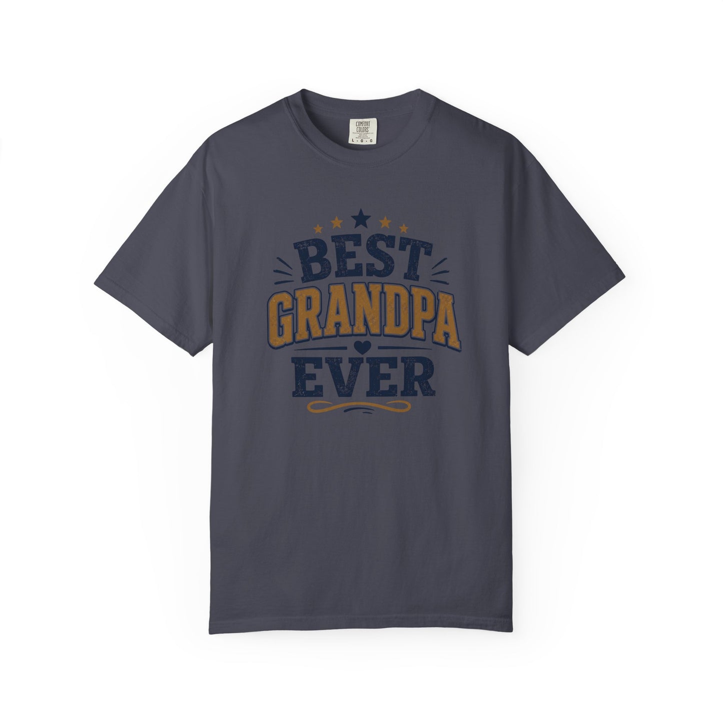 Vintage Best Grandpa Ever Shirt, Grandpa Gift Tee, Father’s Day Grandpa Shirt, Retro Grandpa Graphic Tee