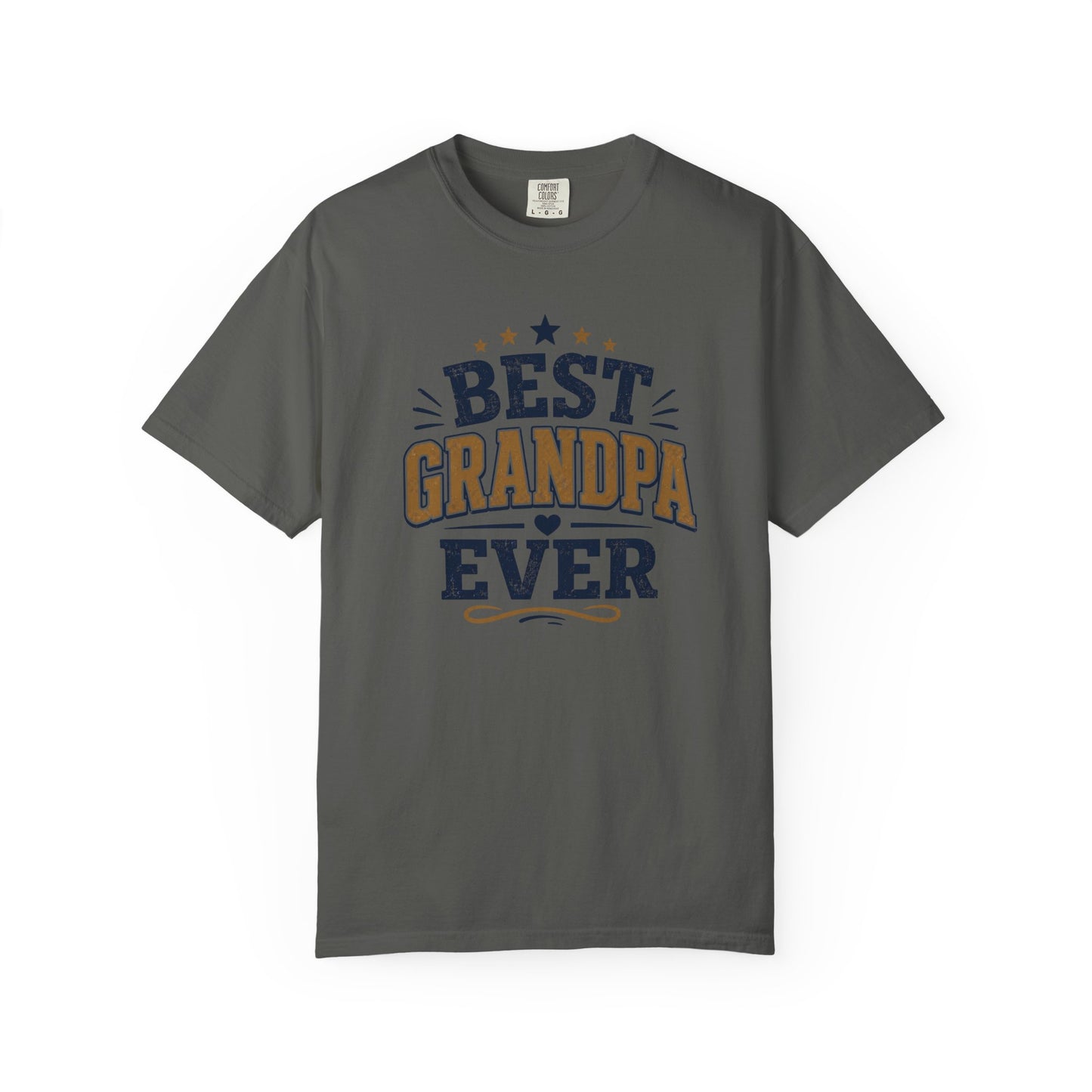 Vintage Best Grandpa Ever Shirt, Grandpa Gift Tee, Father’s Day Grandpa Shirt, Retro Grandpa Graphic Tee