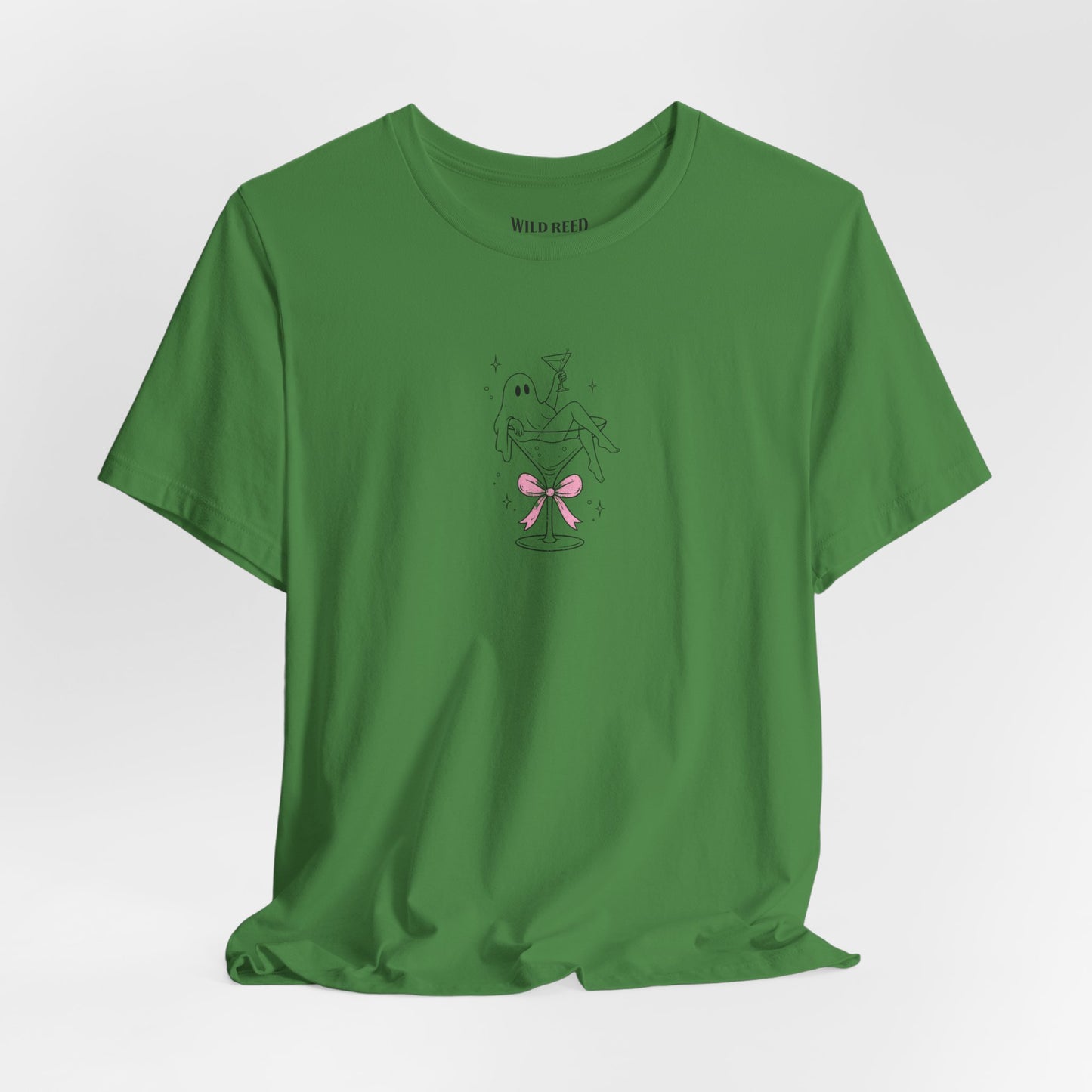Martini Ghost T-Shirt – Cute Halloween Cocktail Graphic Tee