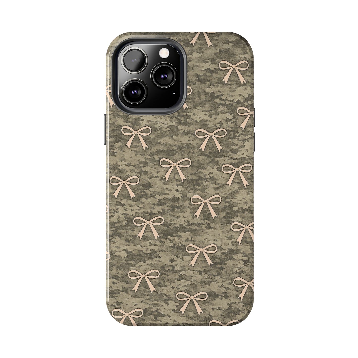 Camo Pink Bow Phone Case – Cute Western Aesthetic