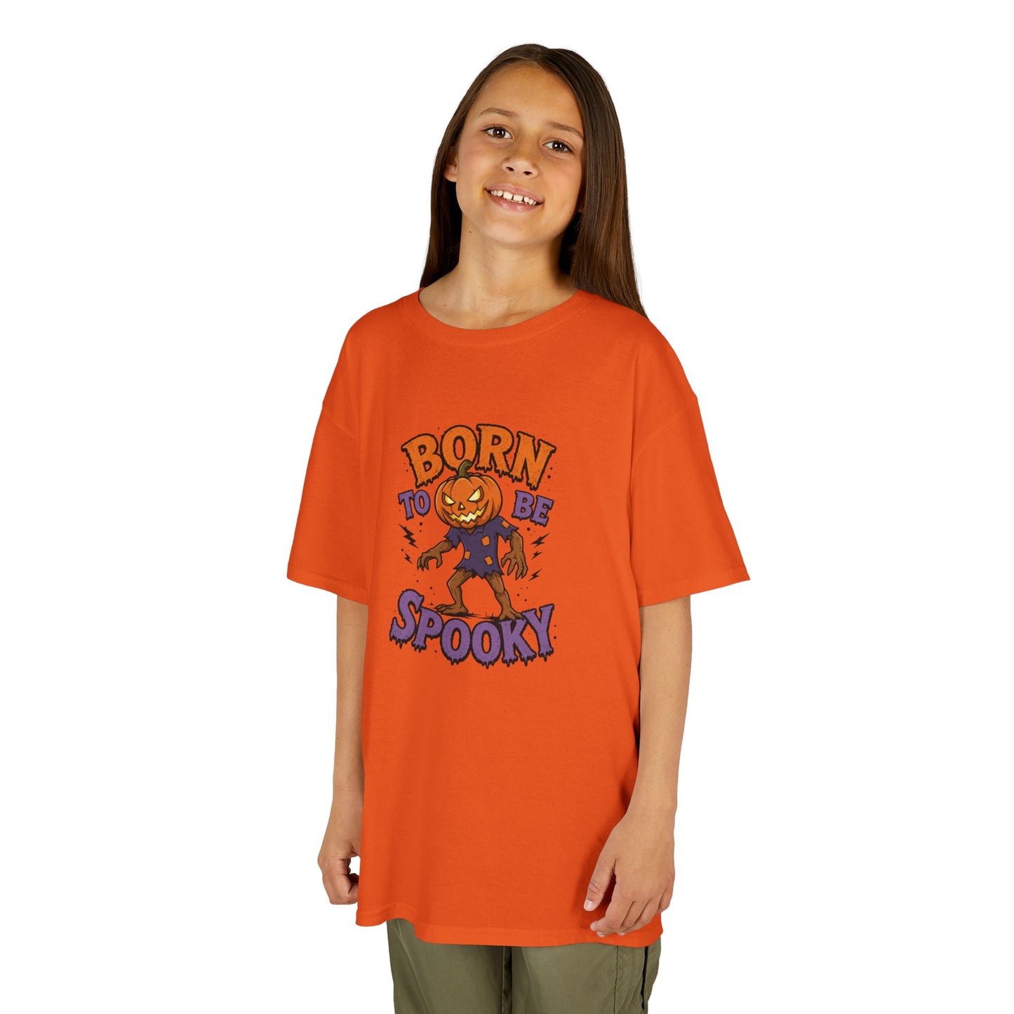 Born to Be Spooky Kids Halloween T-Shirt