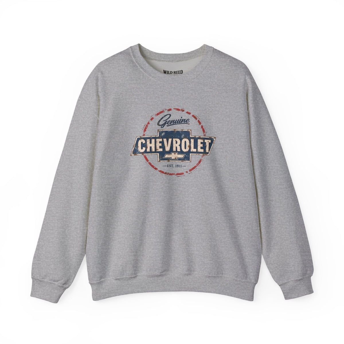 Vintage Genuine Chevrolet Crewneck Sweatshirt | Retro Classic Car Pullover