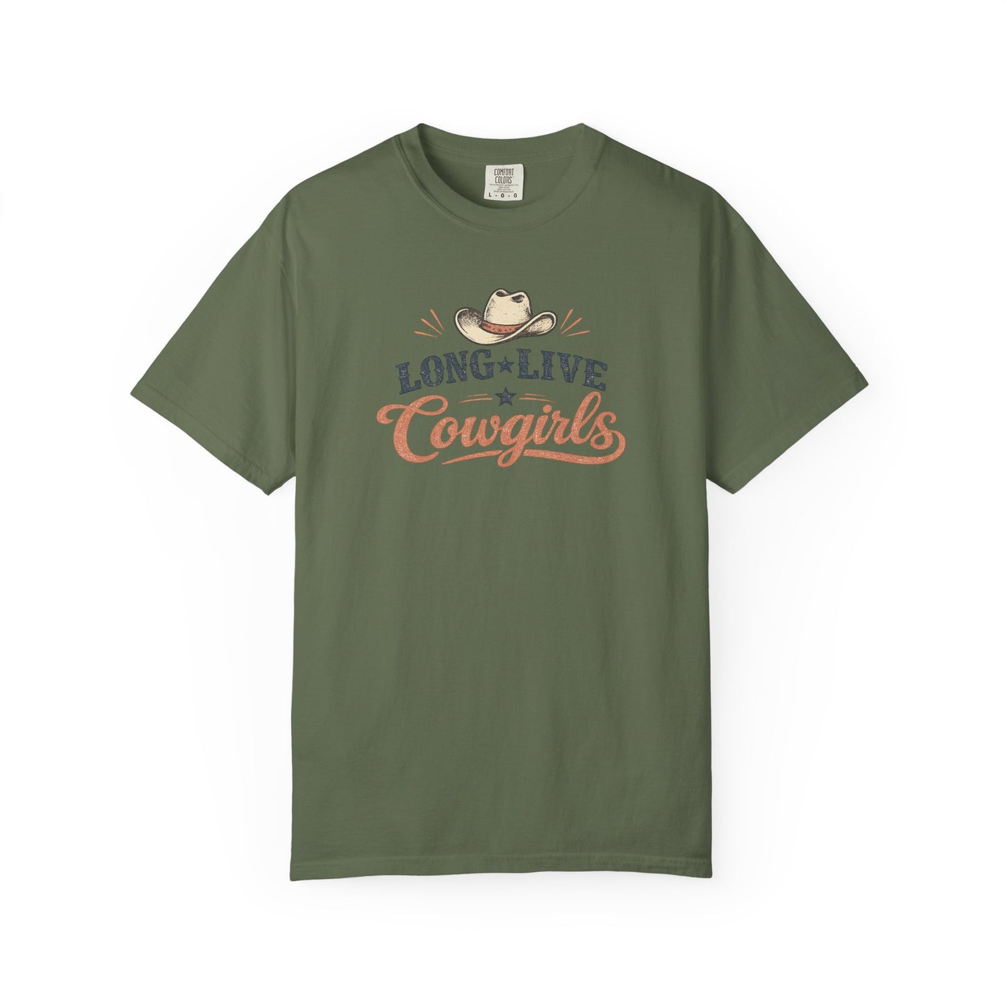 Long Live Cowgirls Vintage Western Graphic Tee | Distressed Country Shirt | Cowgirl Concert Tee | Wild Range Collection