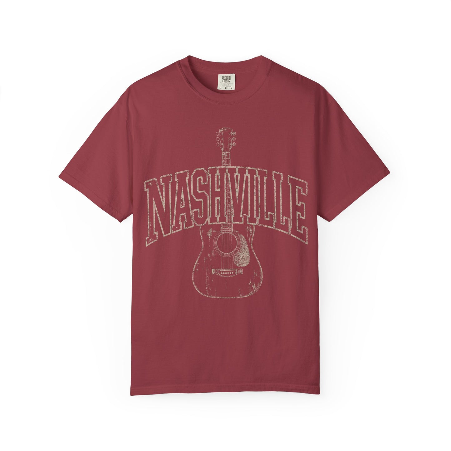 Nashville Vintage Graphic Tee | Country Concert Comfort Colors Shirt