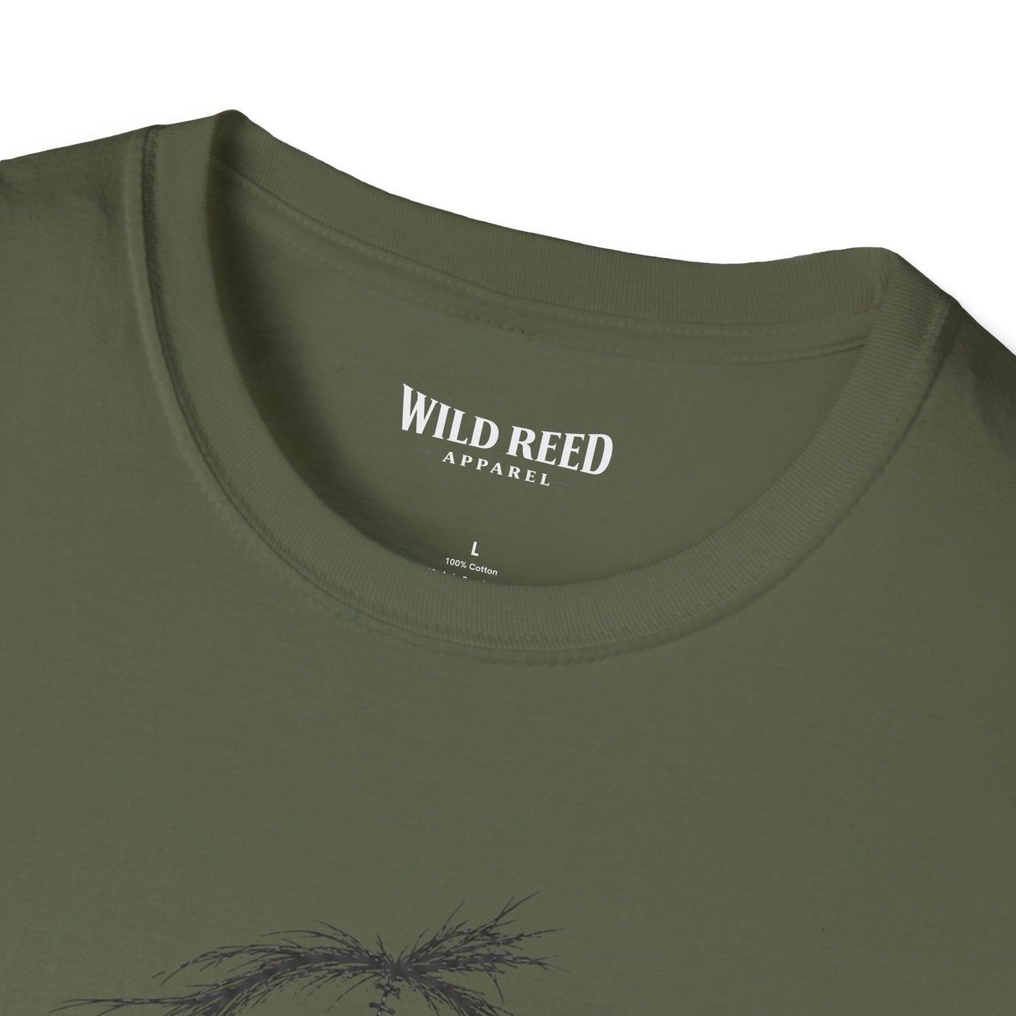 Wild Reed Apparel Creepy Ragdoll Halloween Shirt | Vintage Scarecrow Graphic Tee | Spooky Season Unisex T-Shirt