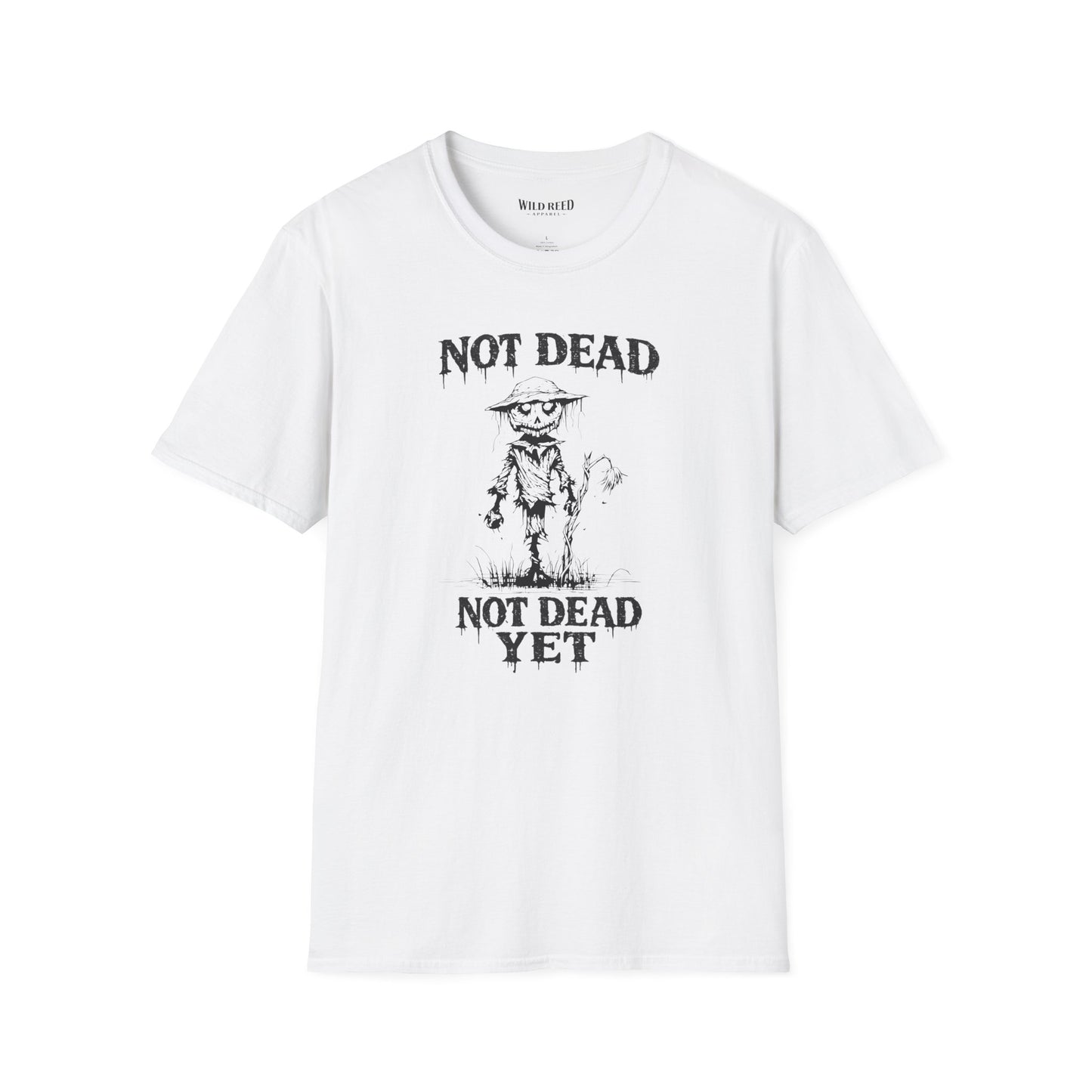 Not Dead Yet Scarecrow Halloween T-Shirt