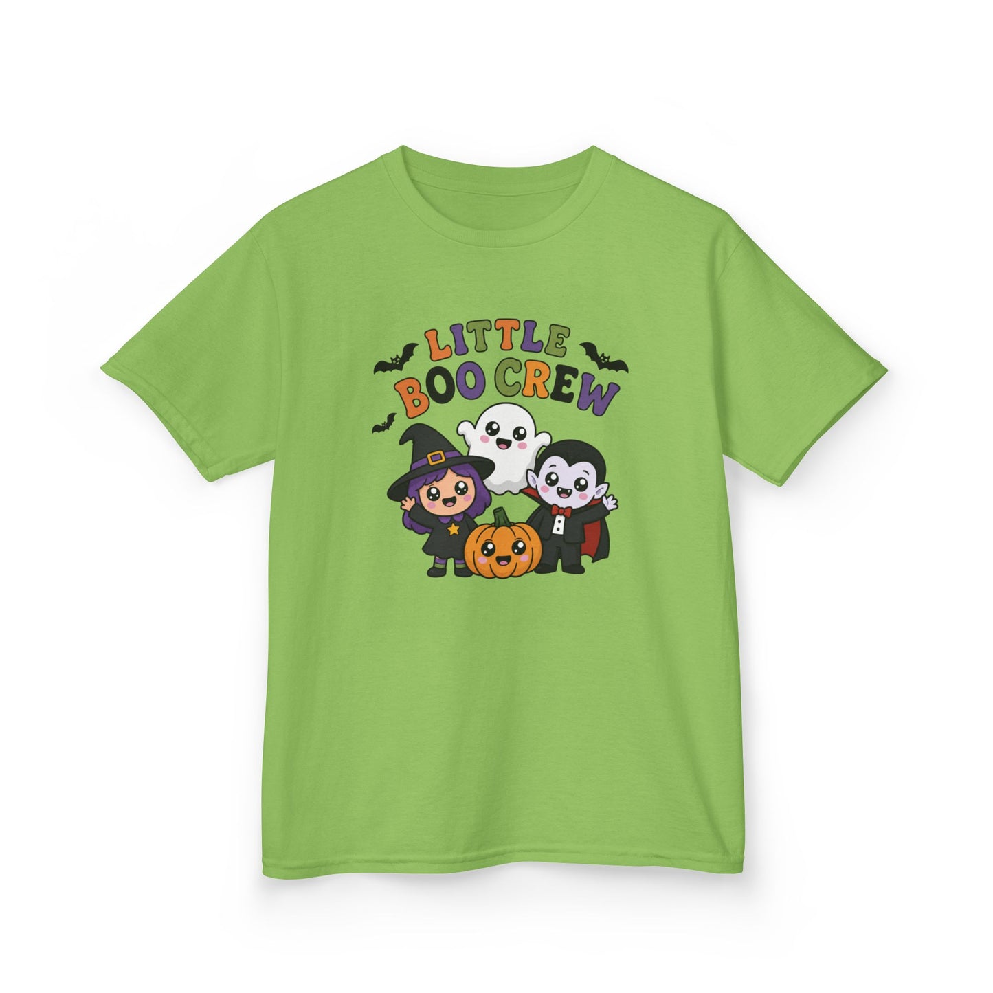 Little Boo Crew Kids T-Shirt | Cute Halloween Friends Youth Graphic Tee for Boys & Girls