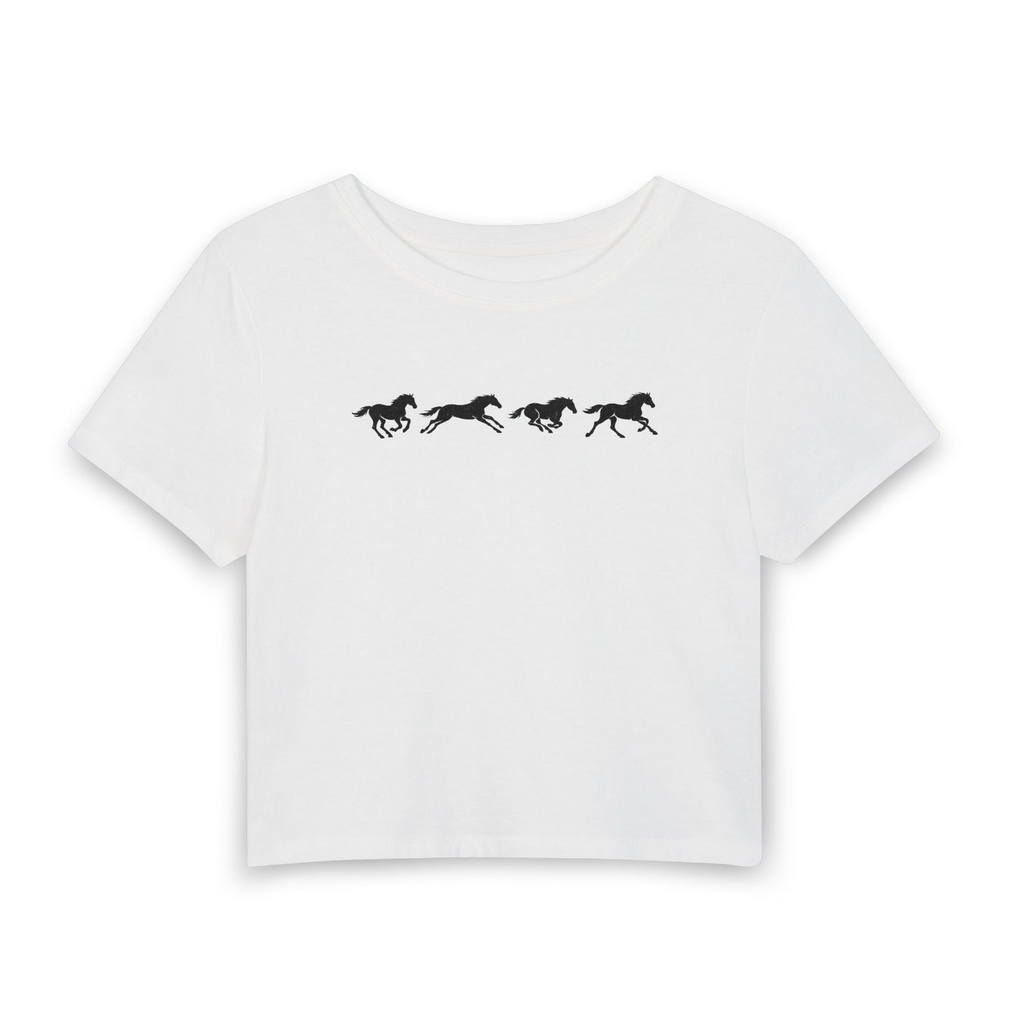 Wild Reed Running Horse Baby Tee | Western Horse Shirt | Cowgirl Baby Tee | Western Graphic Tee | Rodeo Horse Shirt