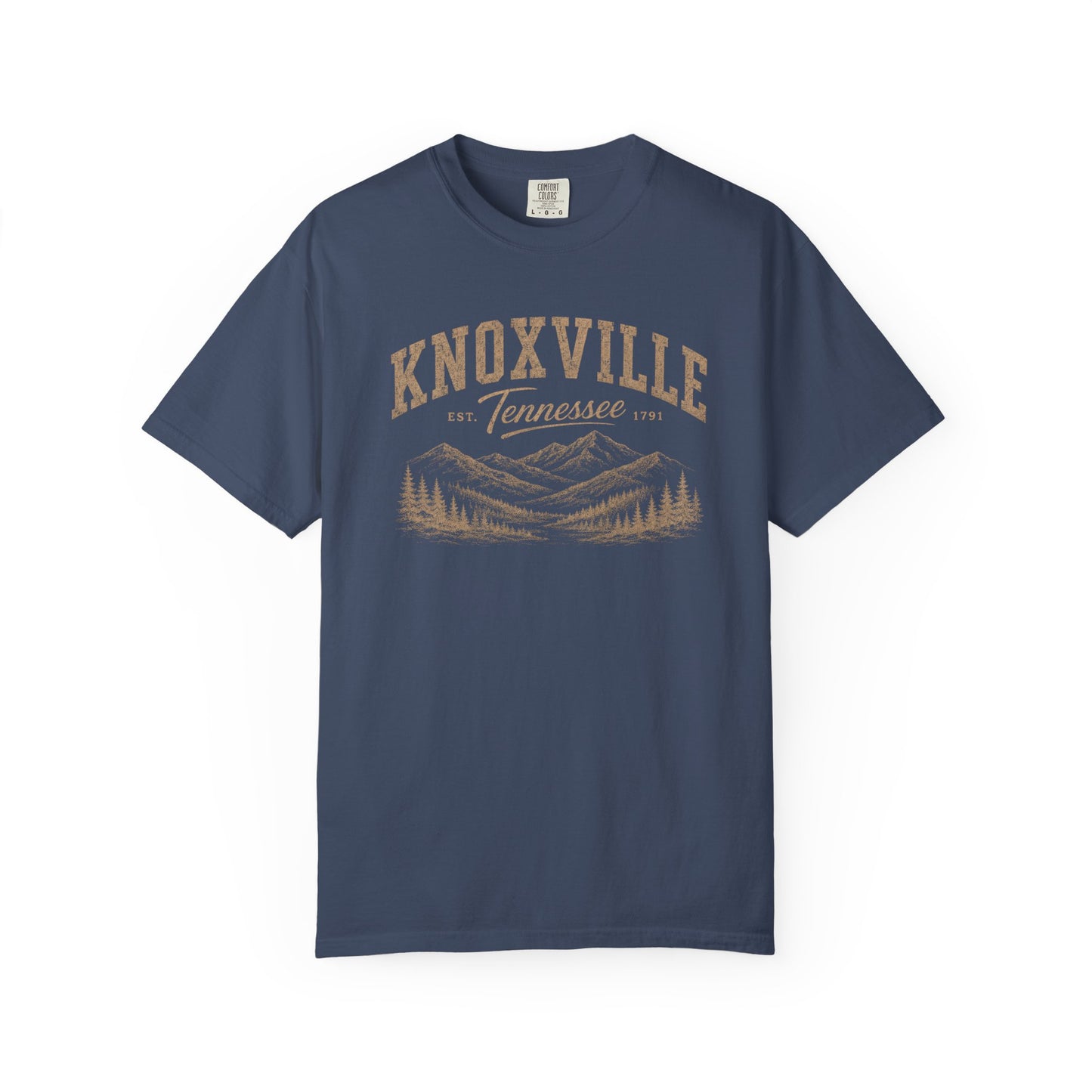 Knoxville Tennessee Smoky Mountains Vintage Graphic Tee