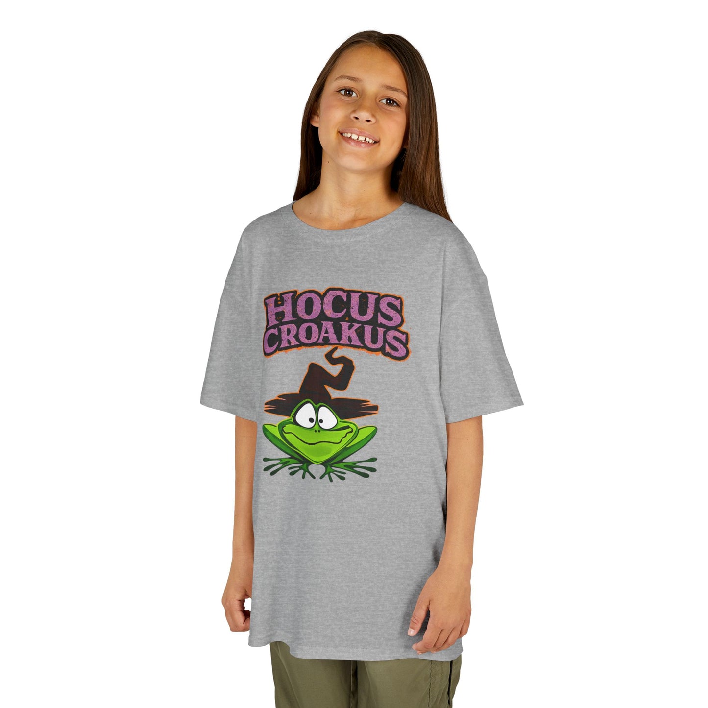 Hocus Croakus Frog Kids Halloween T-Shirt