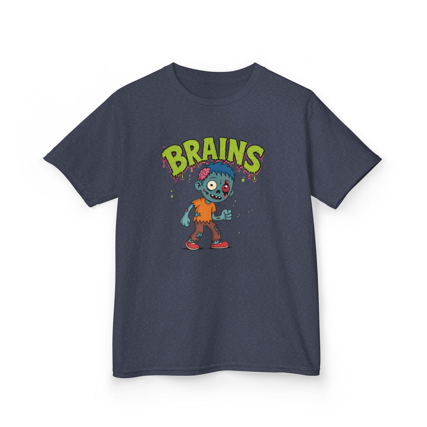 Brains Zombie Kids Halloween T-Shirt