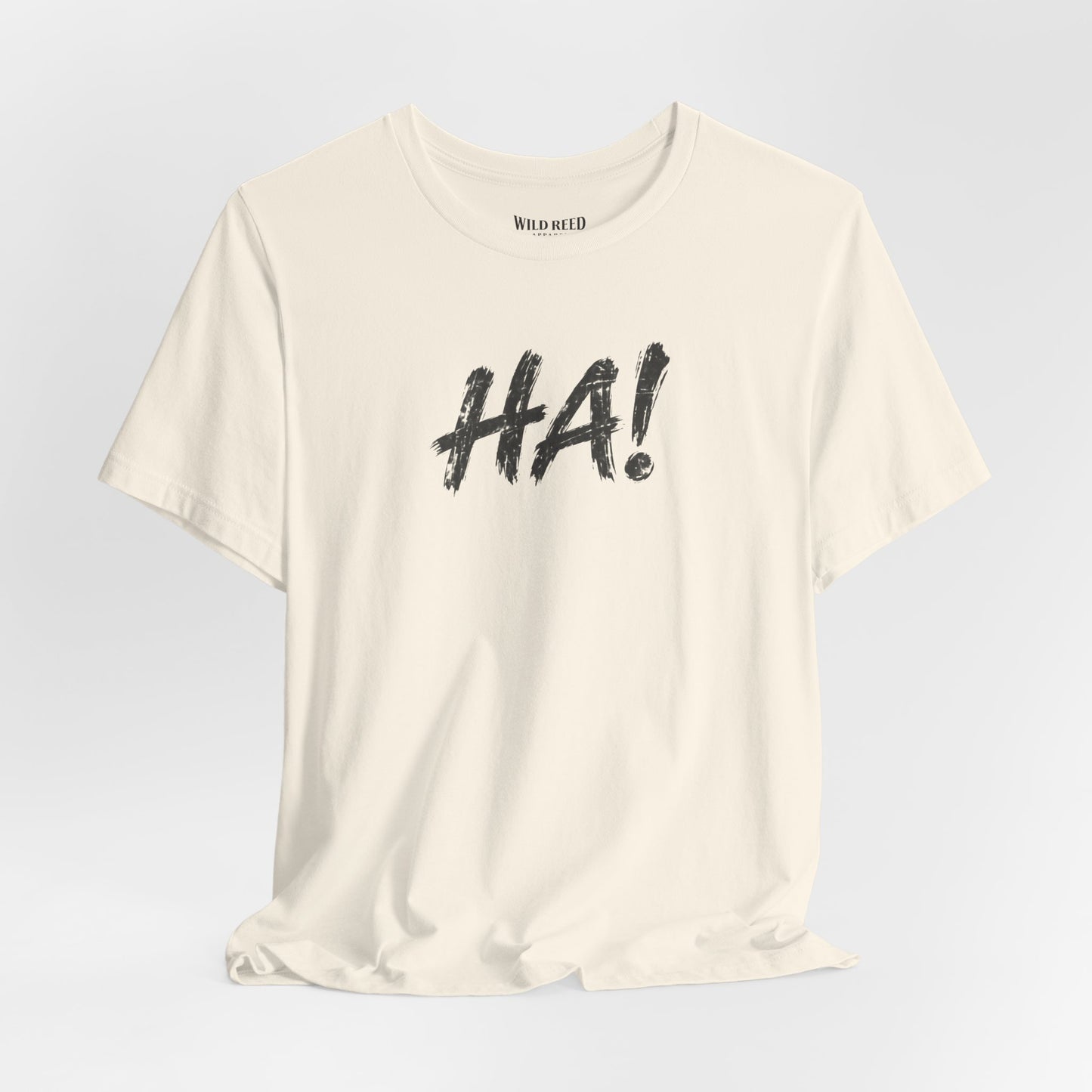 HA! Minimalist Statement Tee