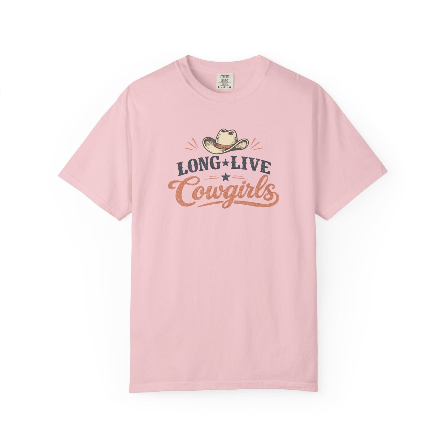 Long Live Cowgirls Vintage Western Graphic Tee | Distressed Country Shirt | Cowgirl Concert Tee | Wild Range Collection