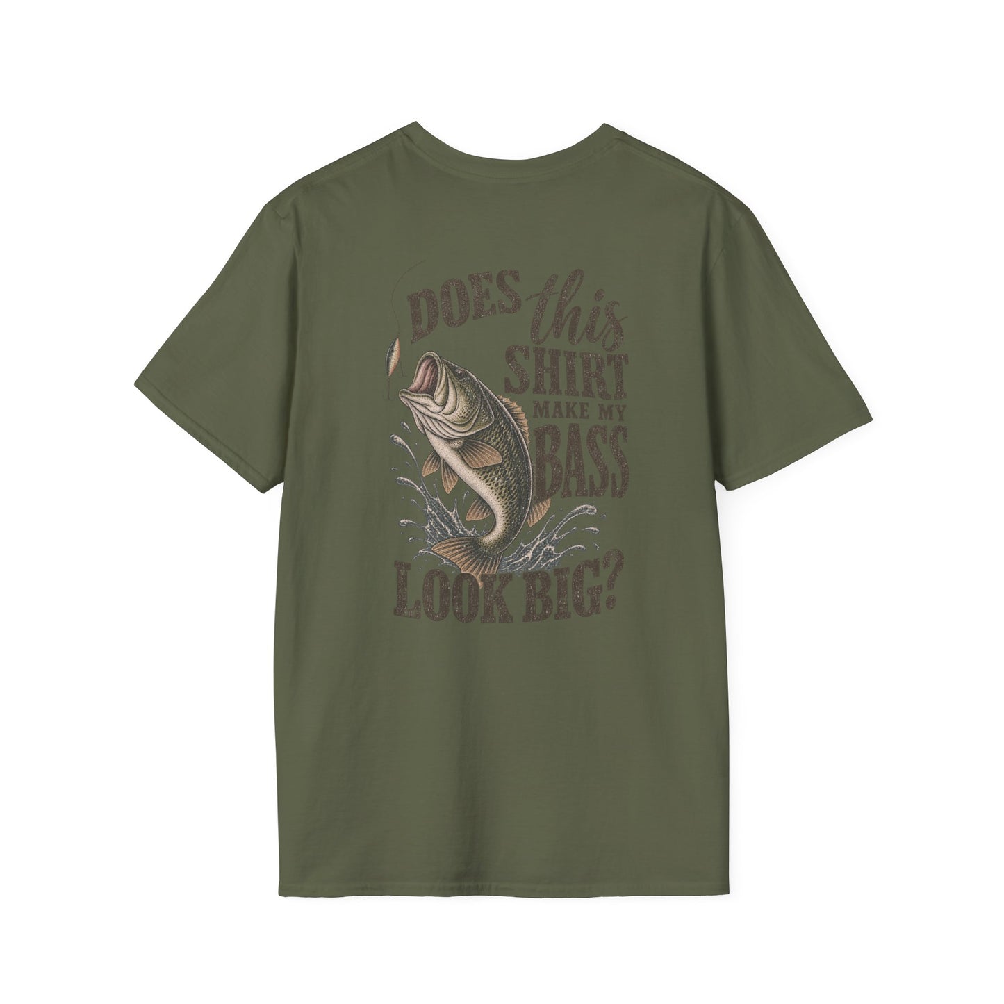 Does This Shirt Make My Bass Look Big? Fishing Tee