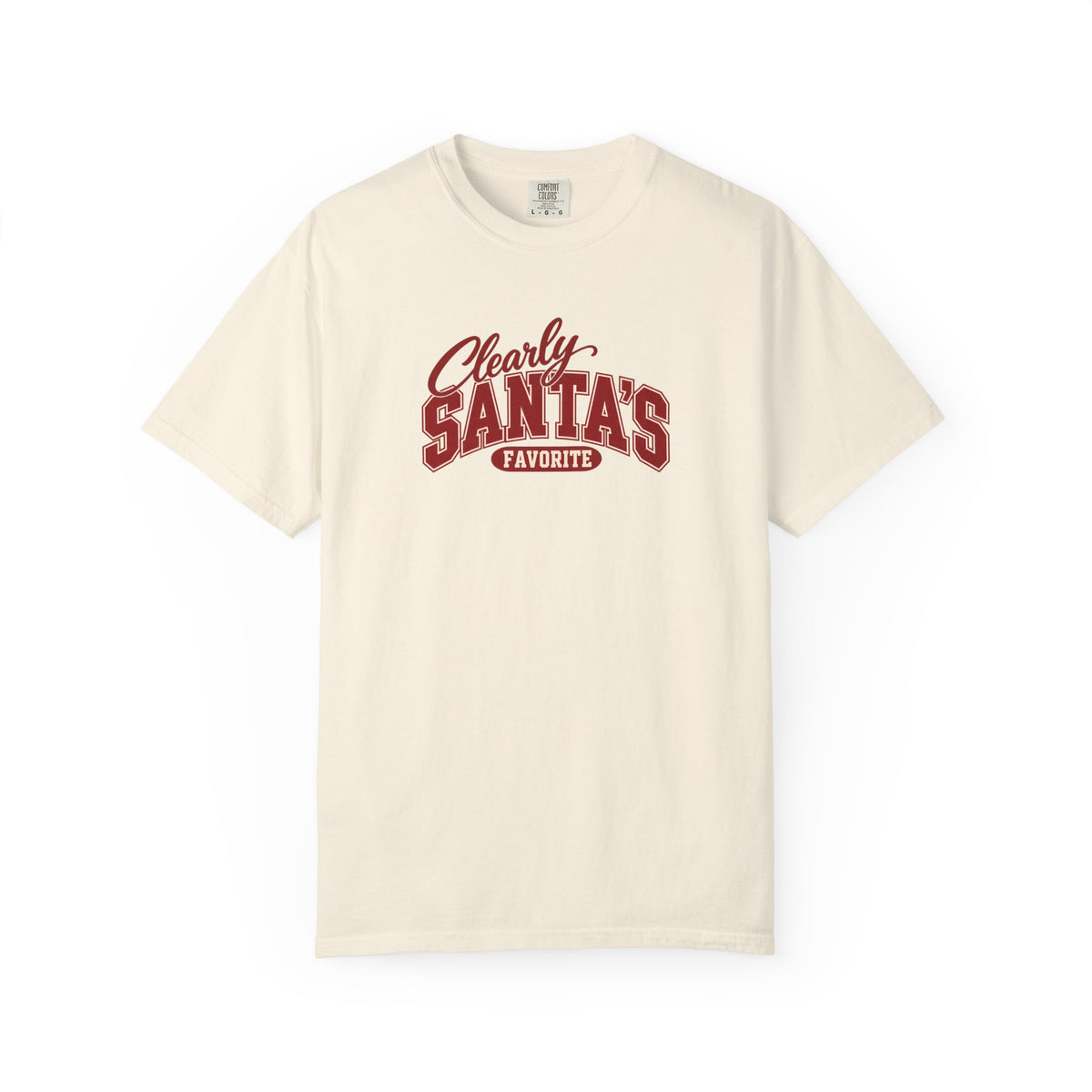 Clearly Santa’s Favorite Shirt | Comfort Colors Christmas Tee