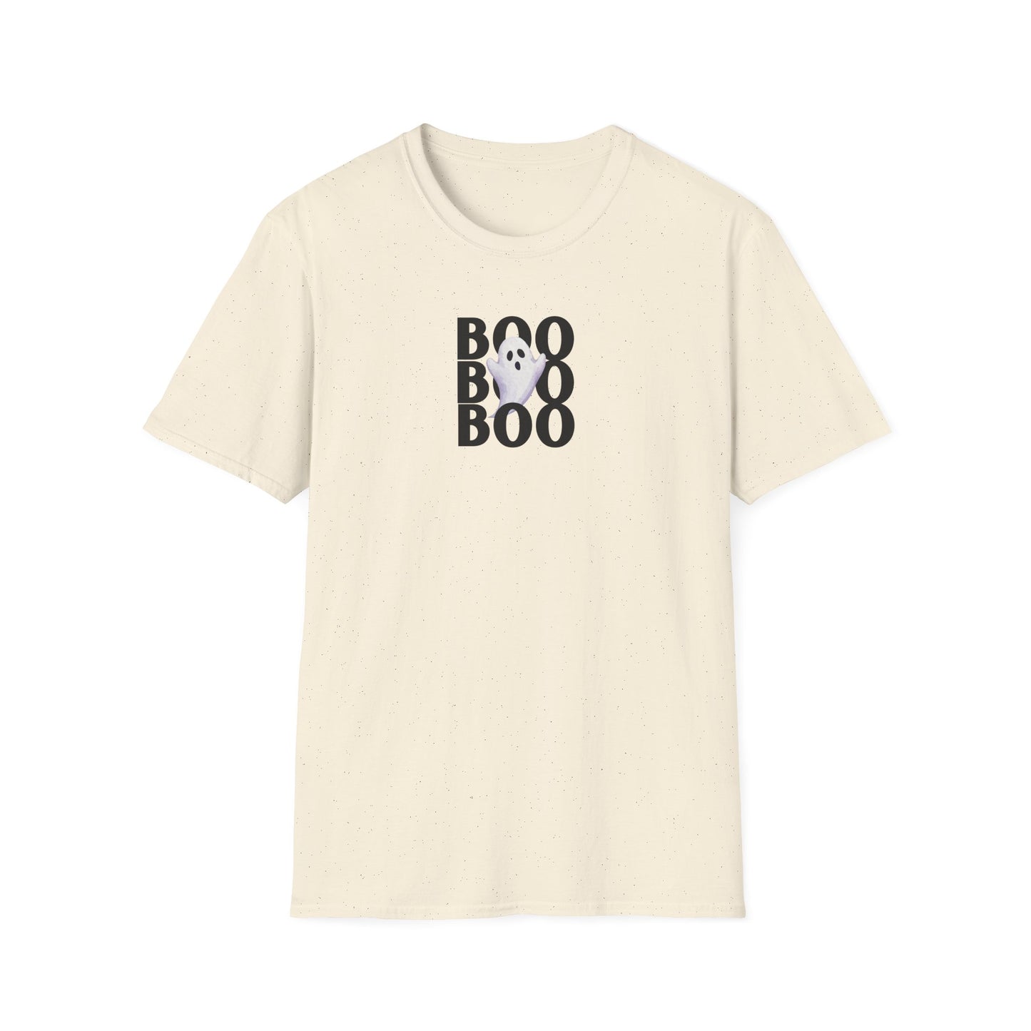 Boo Boo Boo Ghost Halloween T-Shirt | Cute Minimalist Spooky Tee