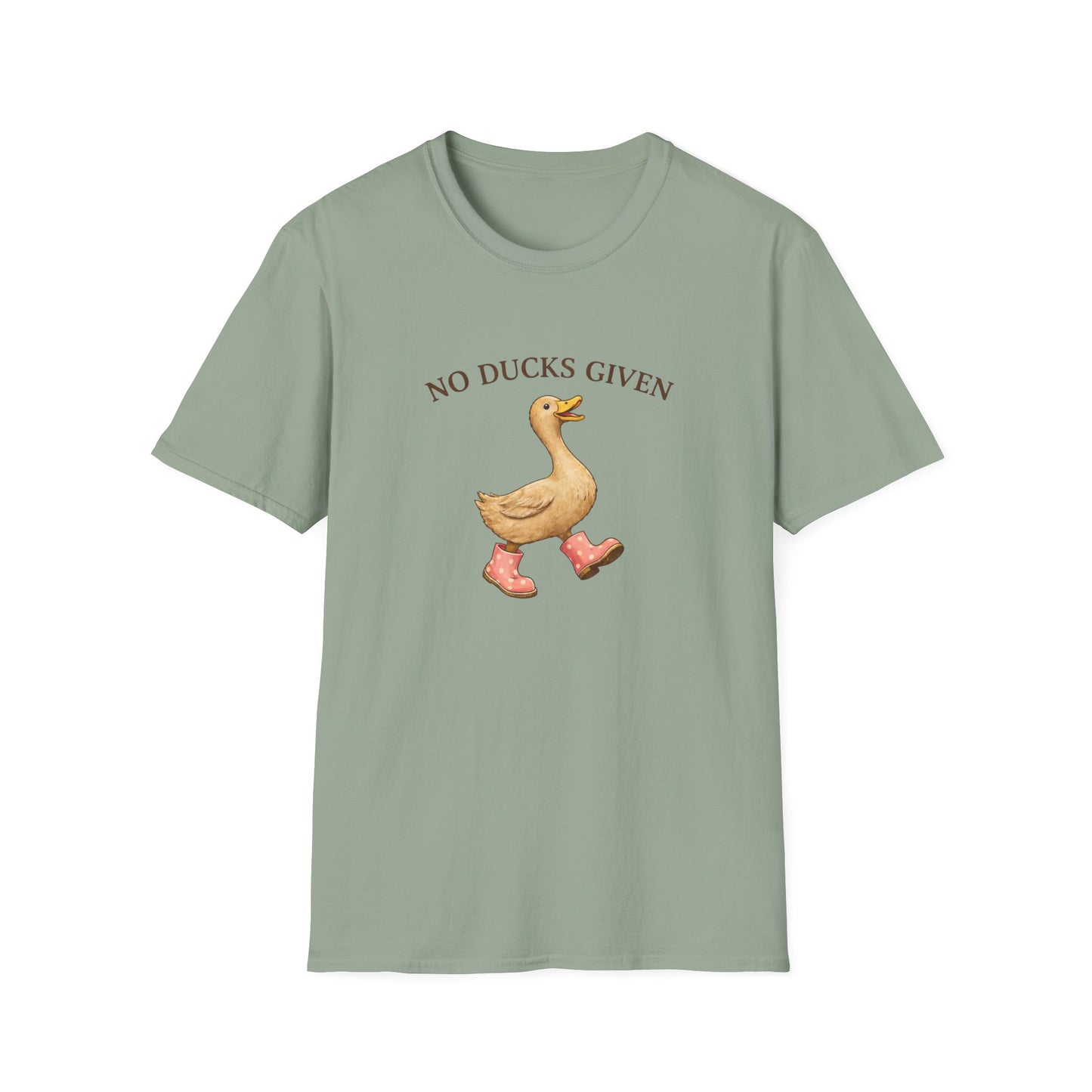 No Ducks Given Lustiges Enten-Grafik-T-Shirt