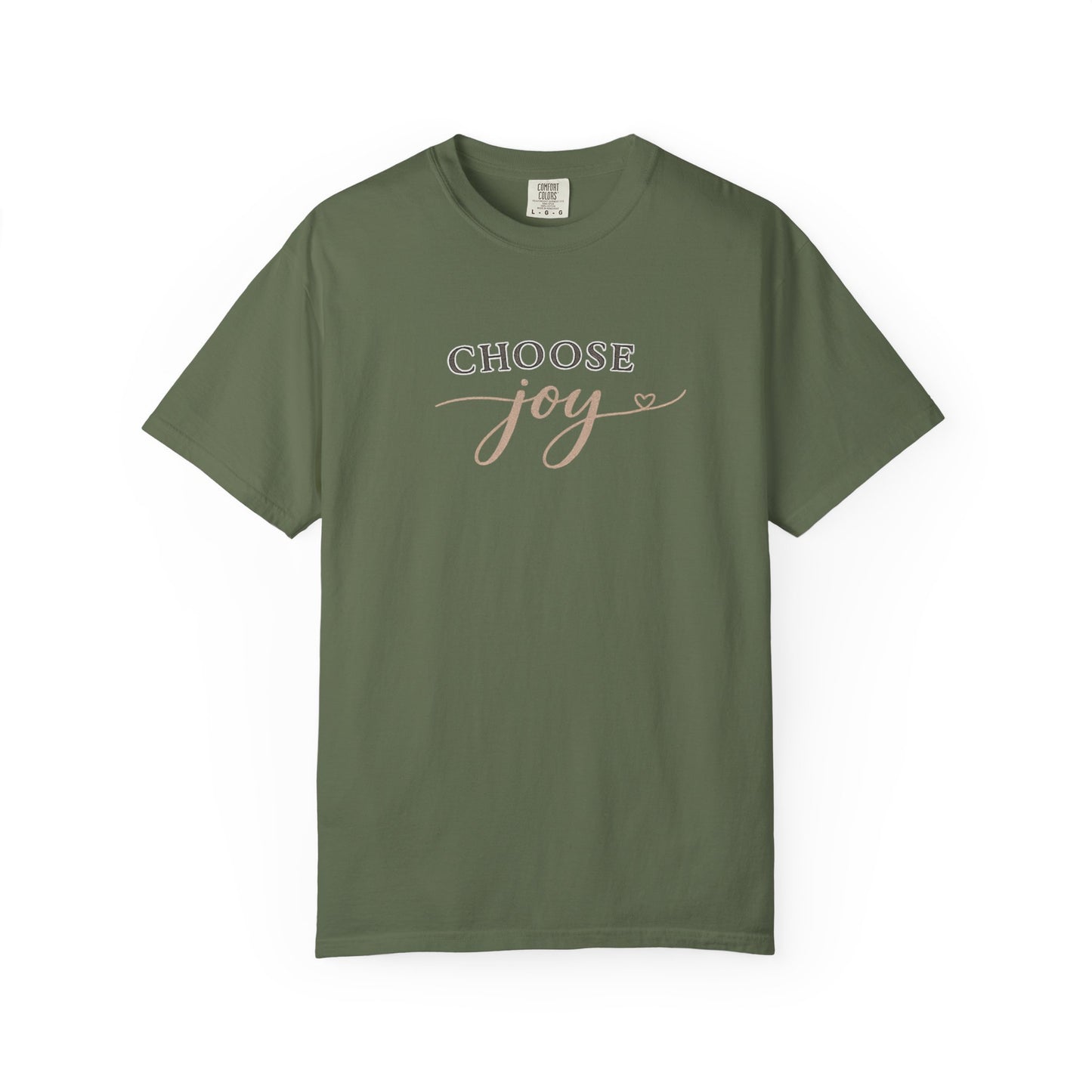 Choose Joy T-Shirt — Inspirational Minimalist Tee