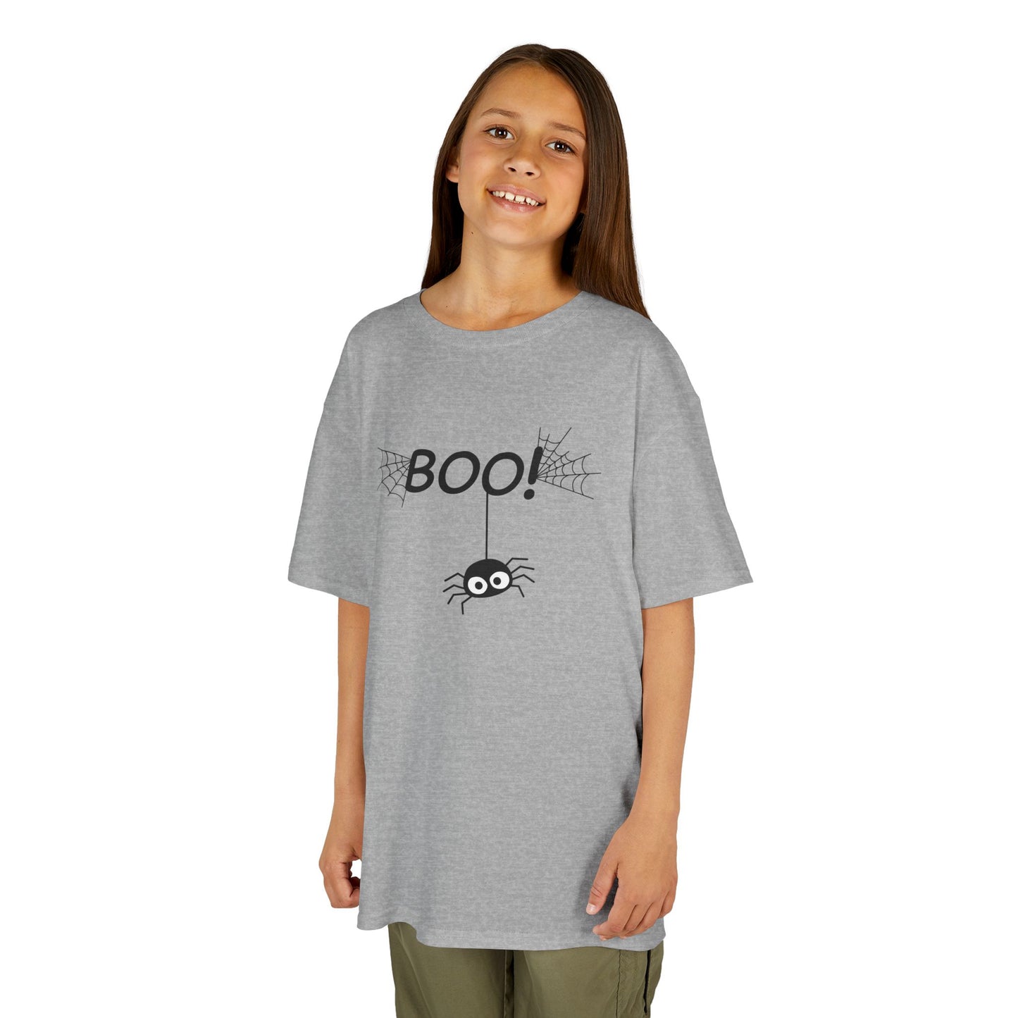 BOO Spider Kids Halloween T-Shirt