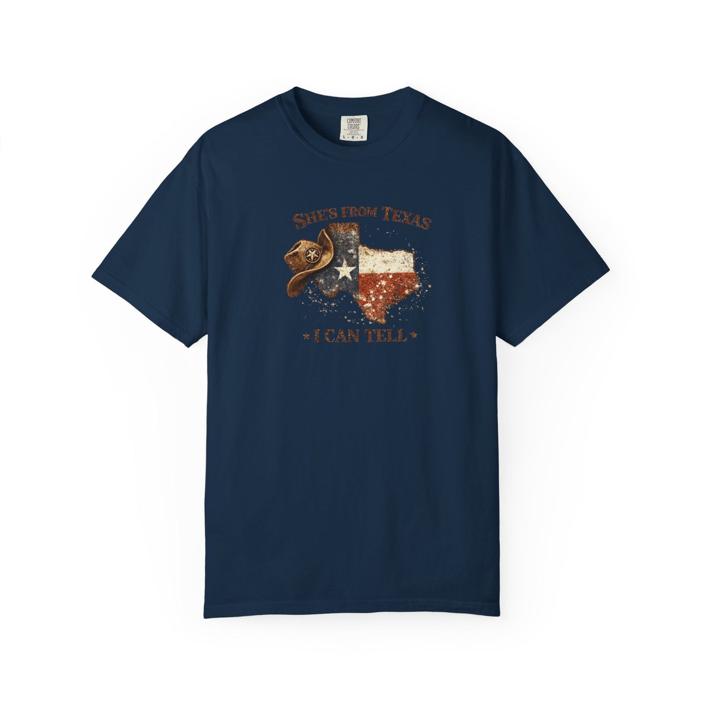 She’s From Texas I Can Tell Shirt | Vintage Texas Graphic Tee