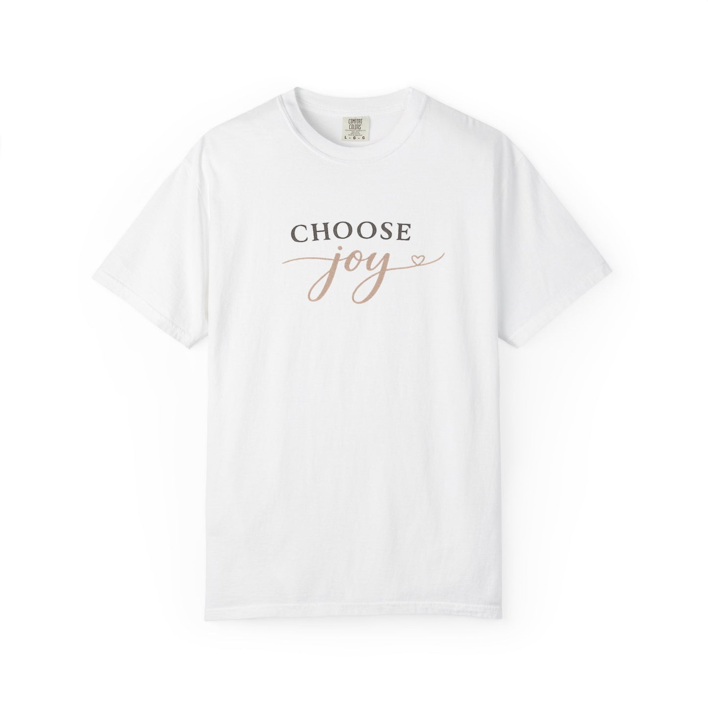 Choose Joy T-Shirt — Inspirational Minimalist Tee