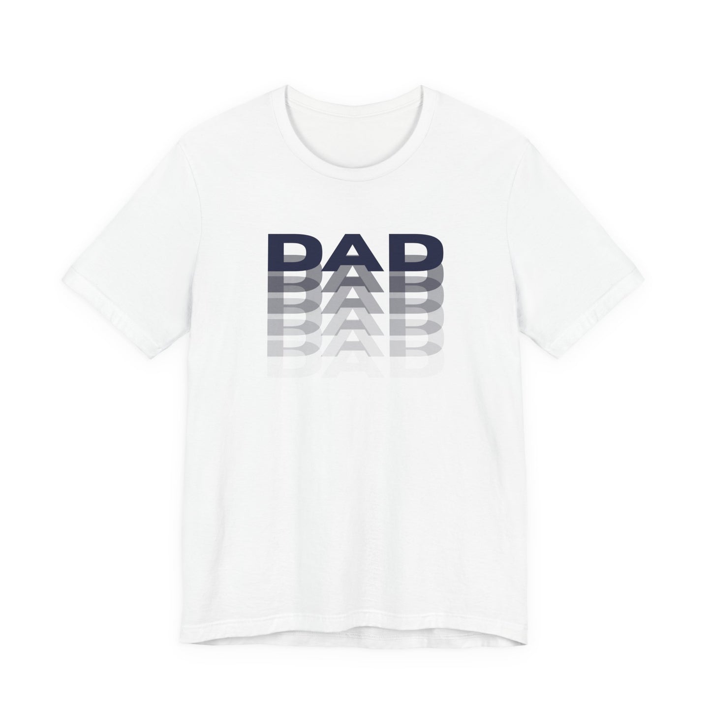 Retro Dad Gradient Graphic Tee | Minimalist Father Shirt | Wild Reed Apparel