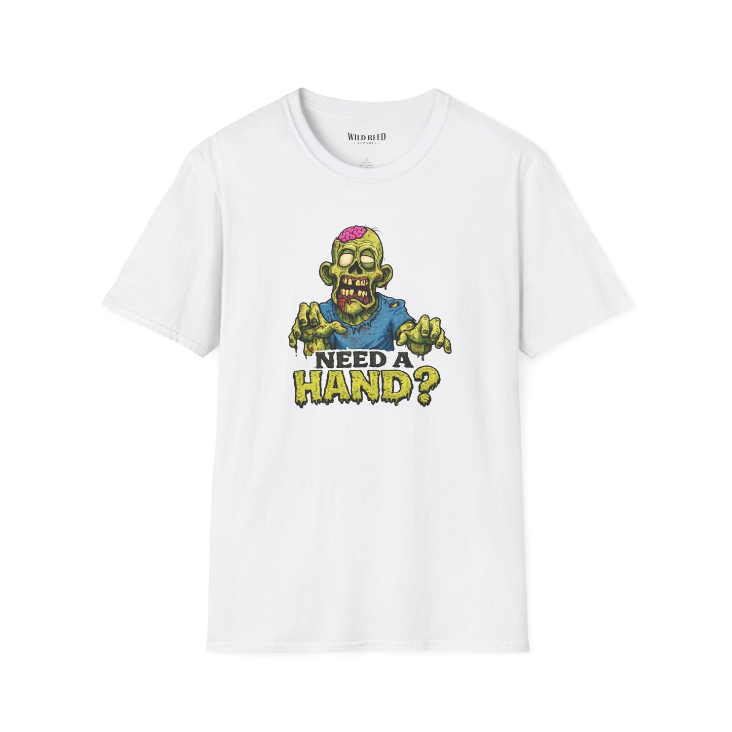 Need a Hand? Funny Zombie Graphic Tee