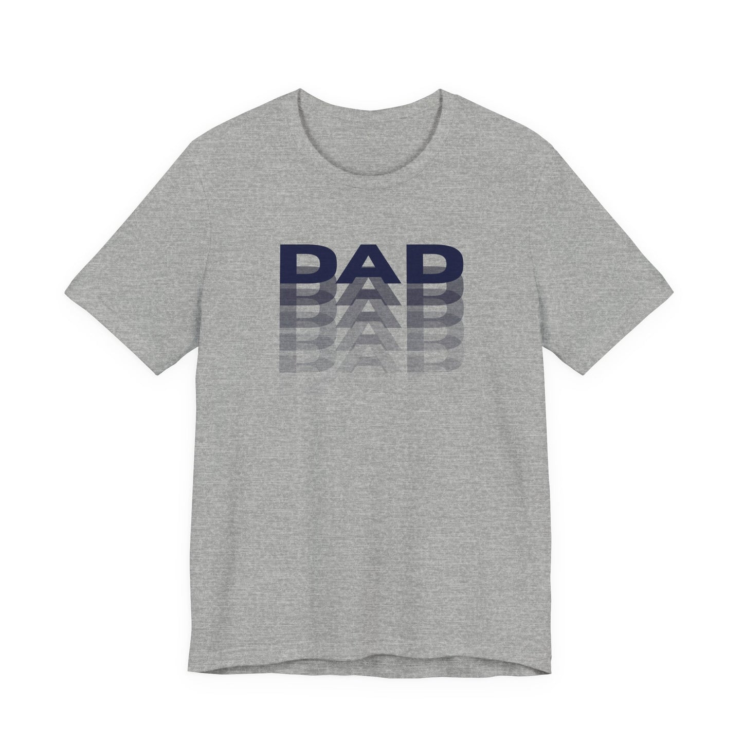 Retro Dad Gradient Graphic Tee | Minimalist Father Shirt | Wild Reed Apparel