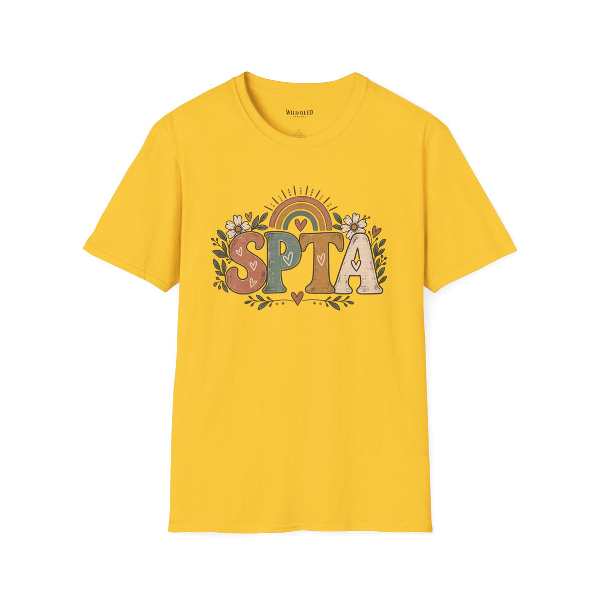 SPTA Boho Graphic Tee | School Support Staff Shirt